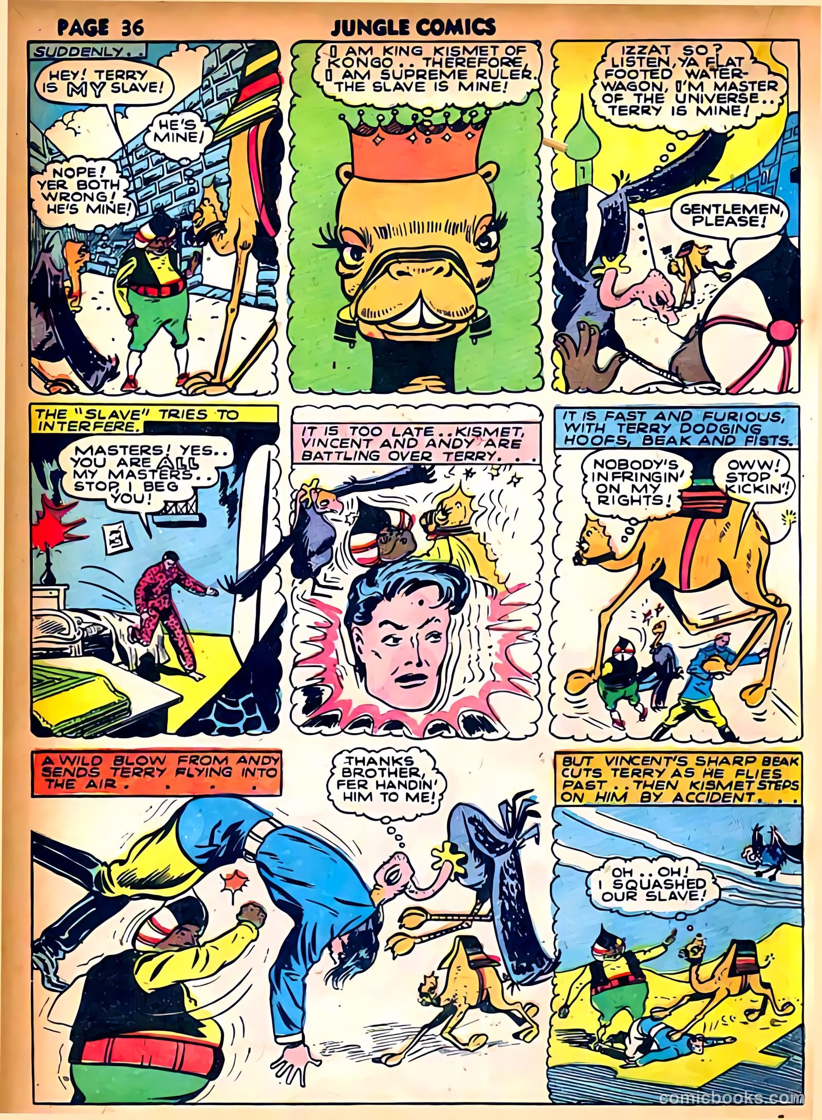 Jungle Comics #21 (1941) — page 38 of 68