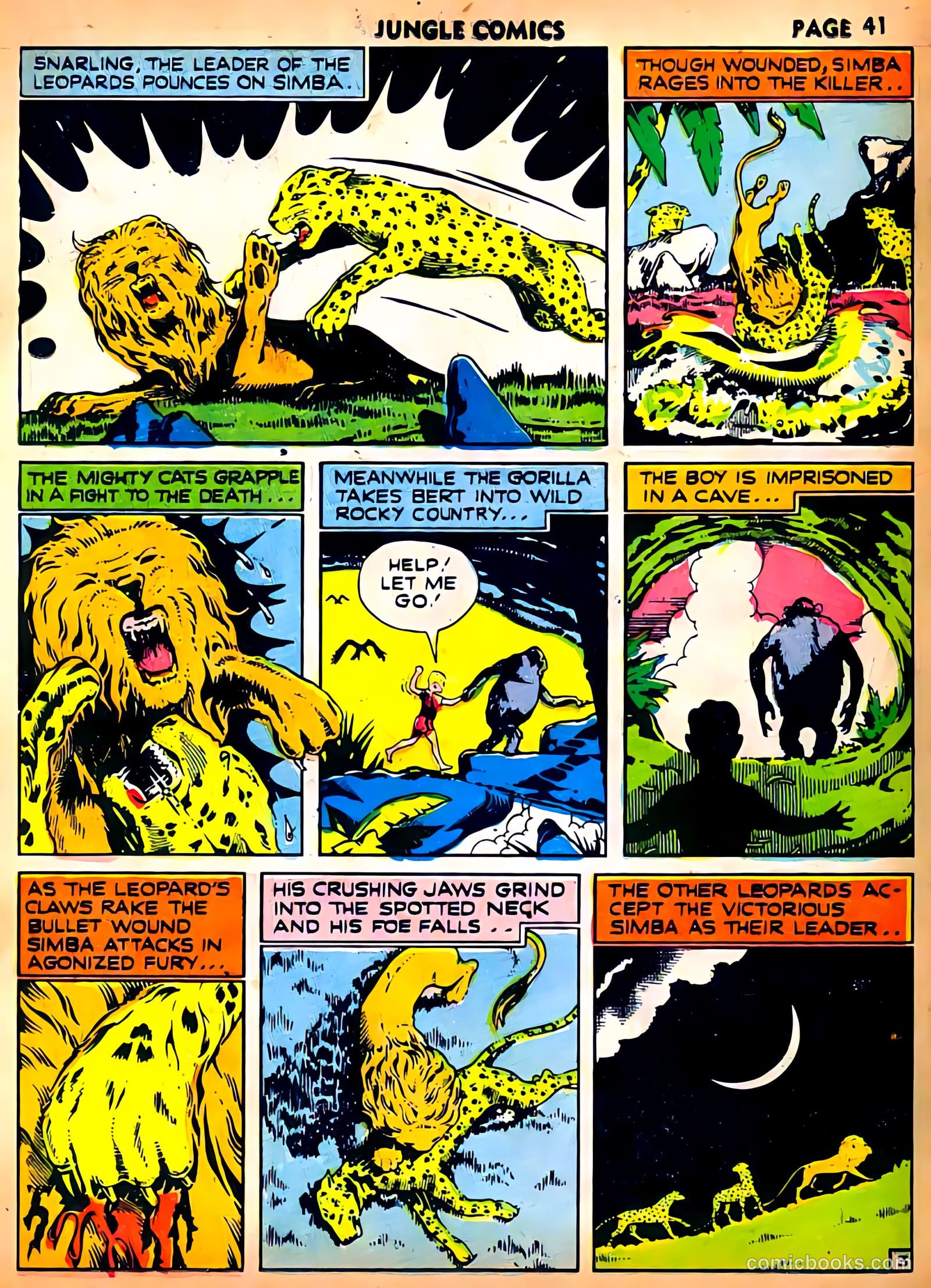 Jungle Comics #21 (1941) — page 43 of 68