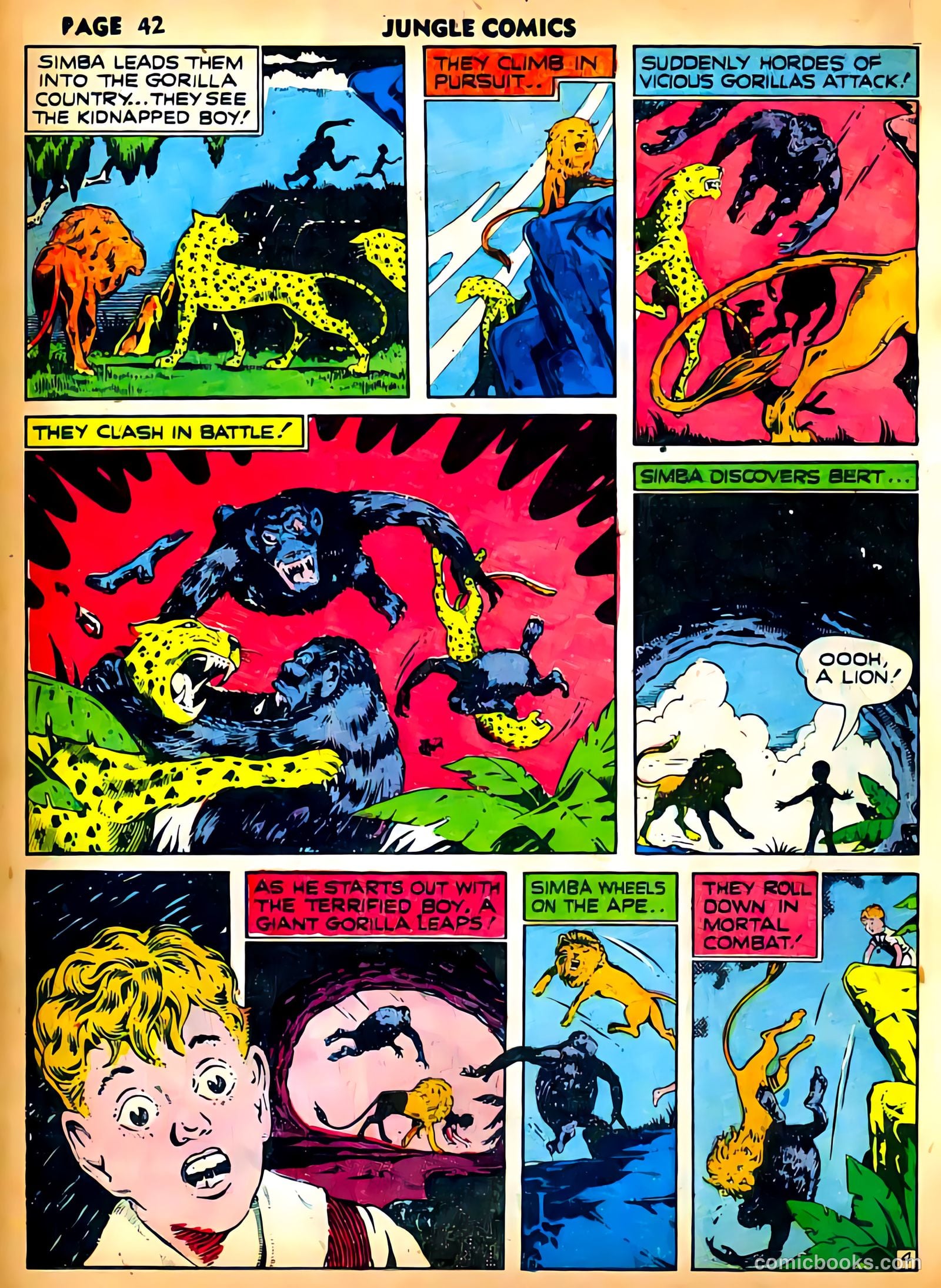 Jungle Comics #21 (1941) — page 44 of 68
