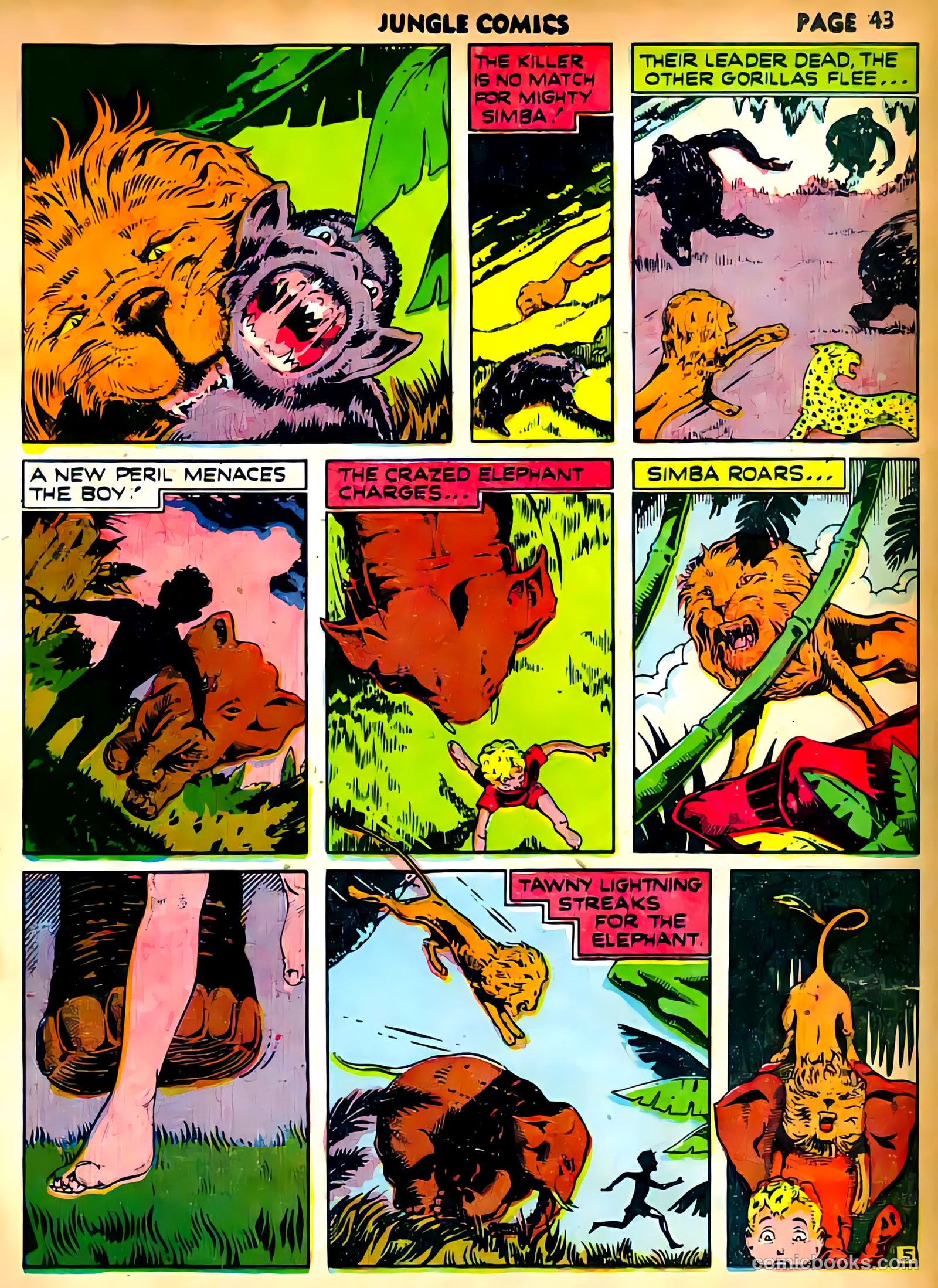 Jungle Comics #21 (1941) — page 45 of 68