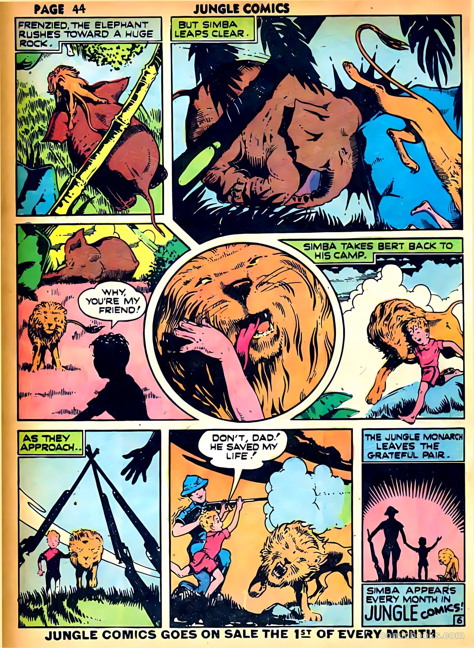 Jungle Comics #21 (1941) — page 46 of 68