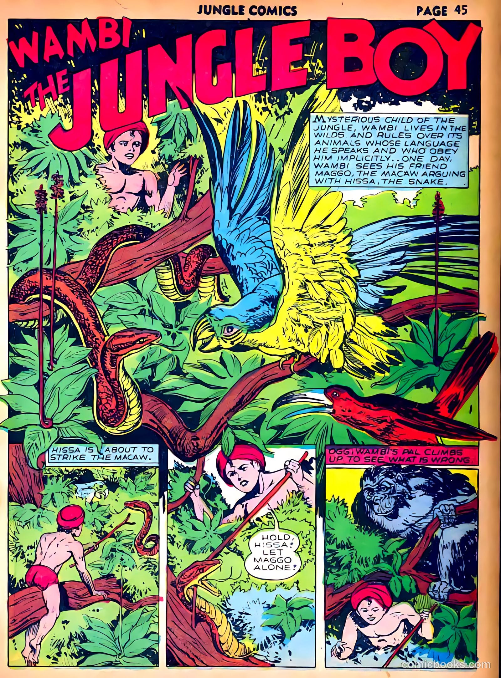 Jungle Comics #21 (1941) — page 47 of 68