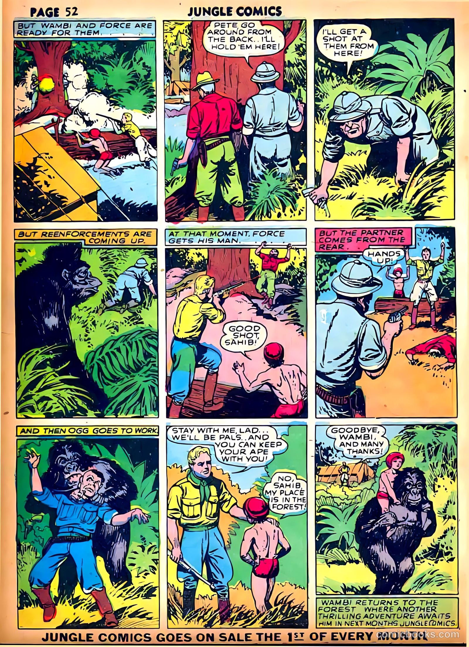 Jungle Comics #21 (1941) — page 54 of 68