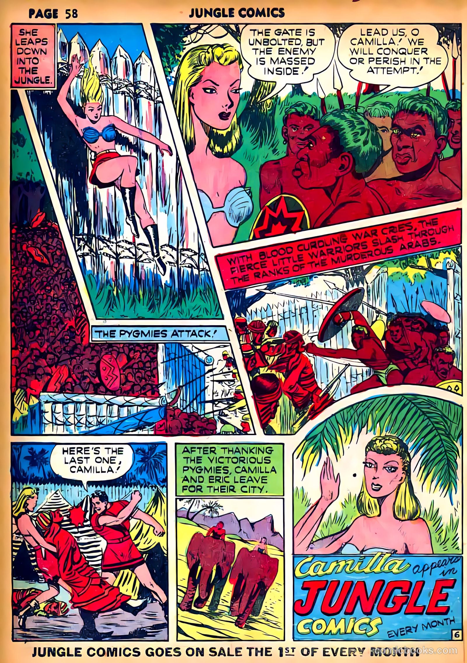 Jungle Comics #21 (1941) — page 60 of 68