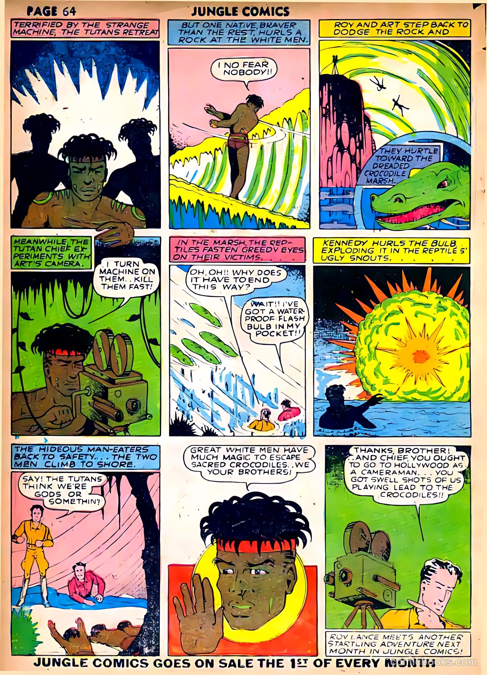 Jungle Comics #21 (1941) — page 66 of 68
