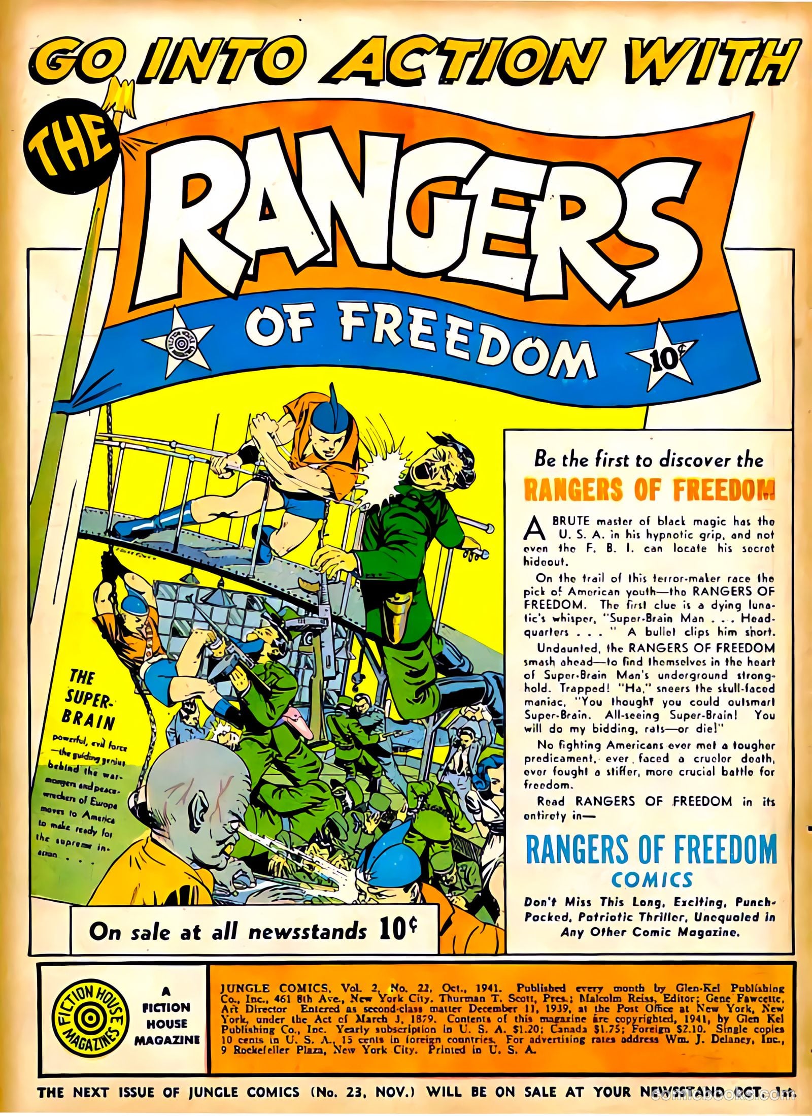 Jungle Comics #22 (1941) — page 2 of 68