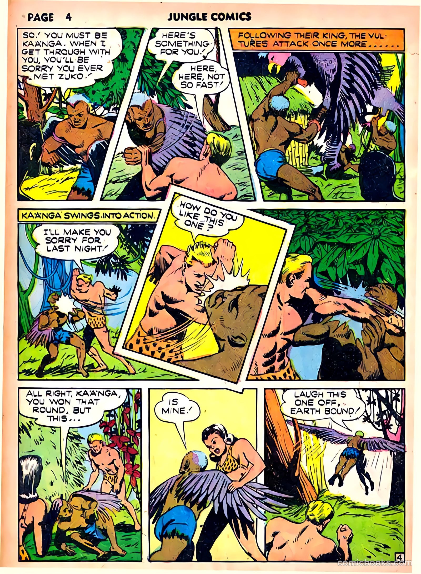 Jungle Comics #22 (1941) — page 6 of 68