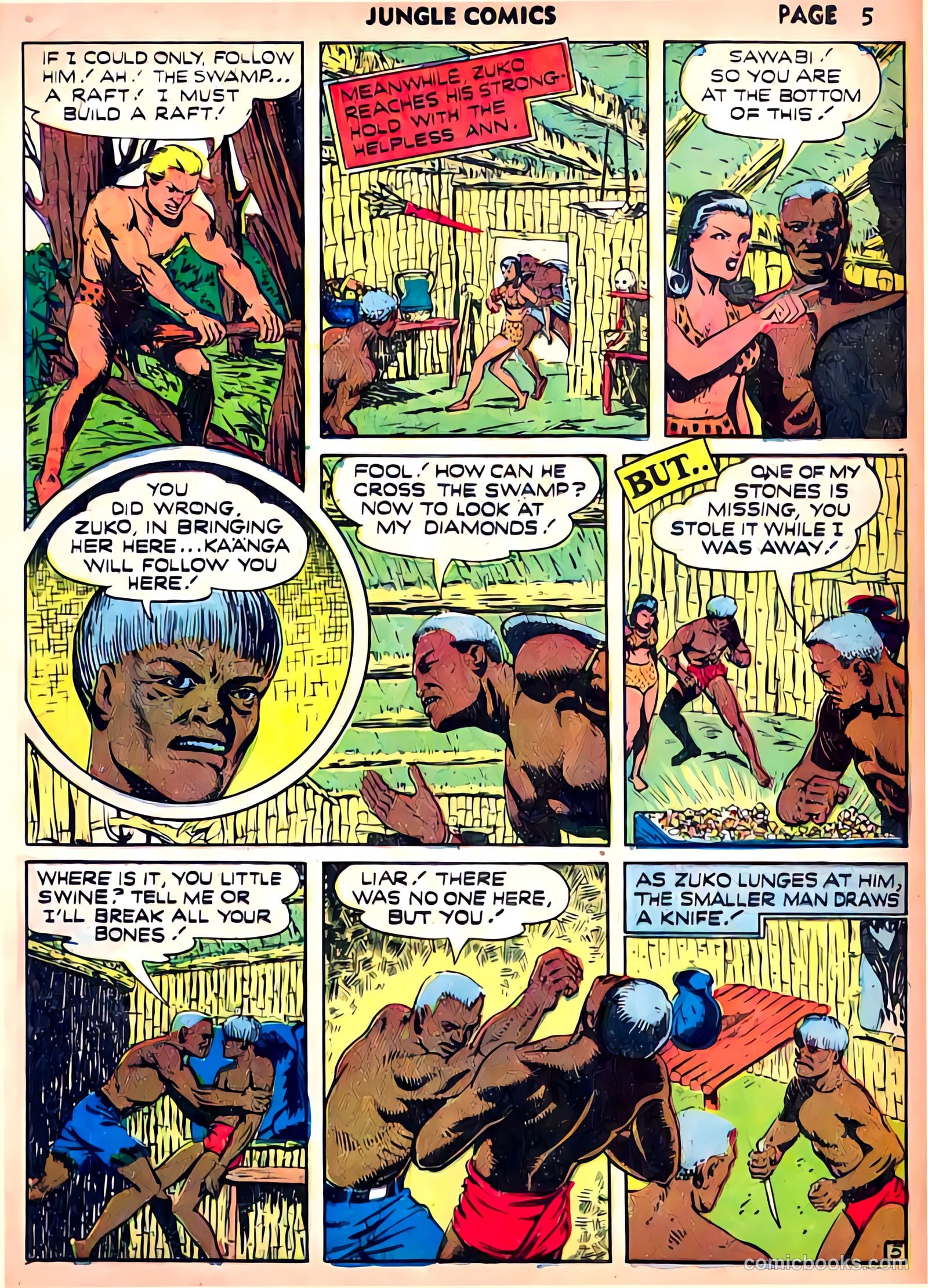 Jungle Comics #22 (1941) — page 7 of 68