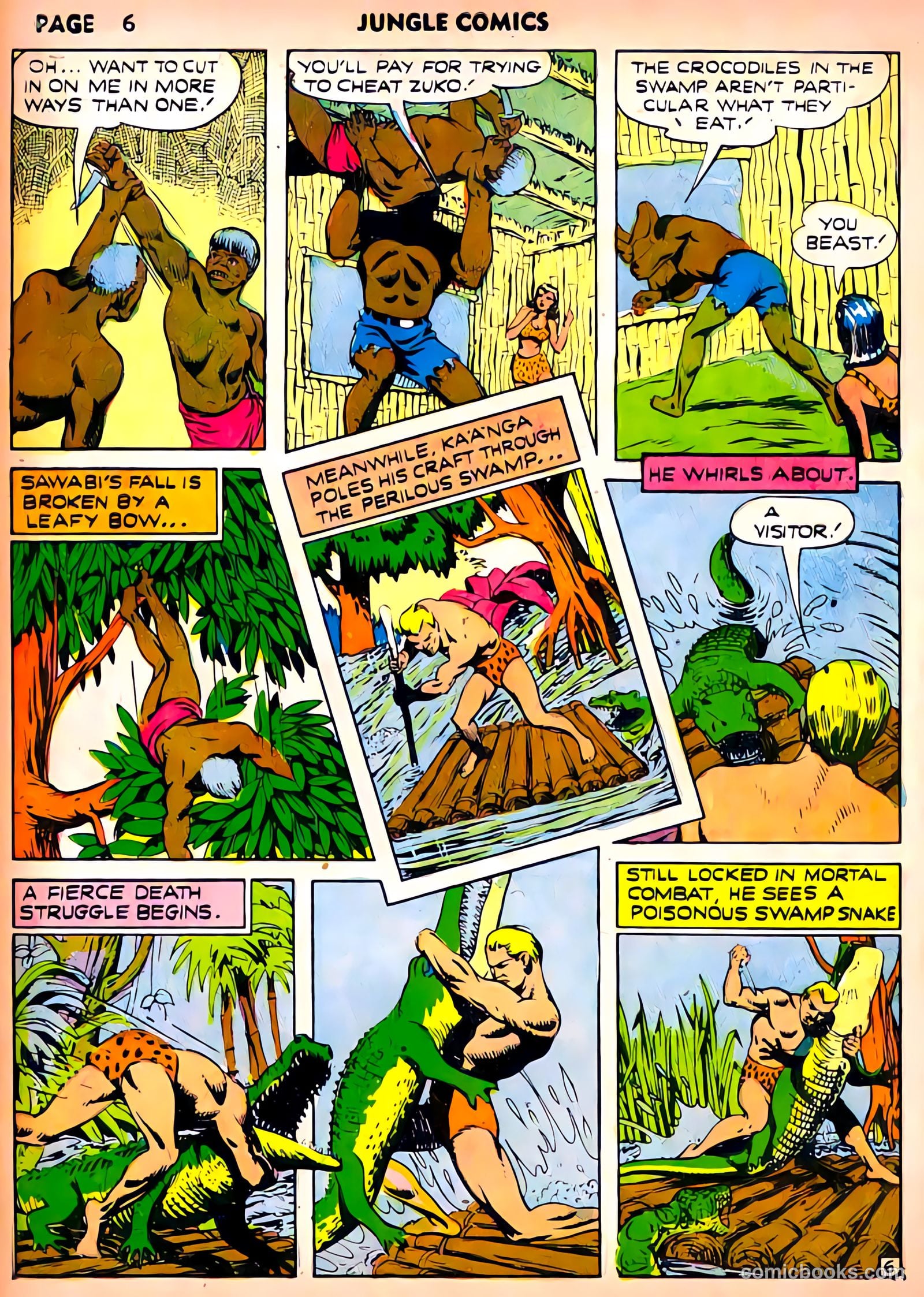Jungle Comics #22 (1941) — page 8 of 68