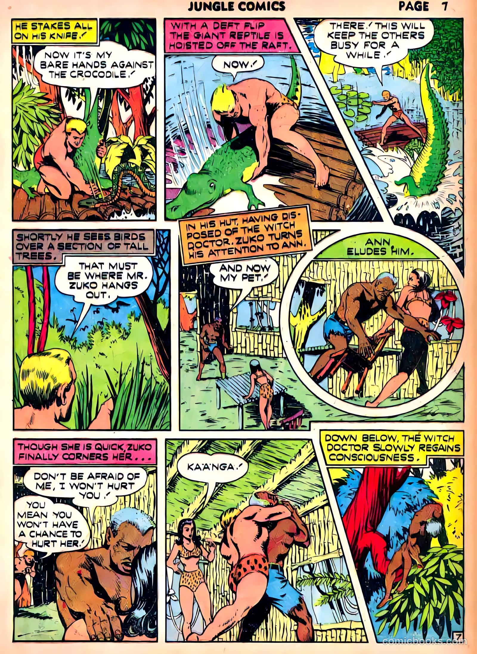 Jungle Comics #22 (1941) — page 9 of 68