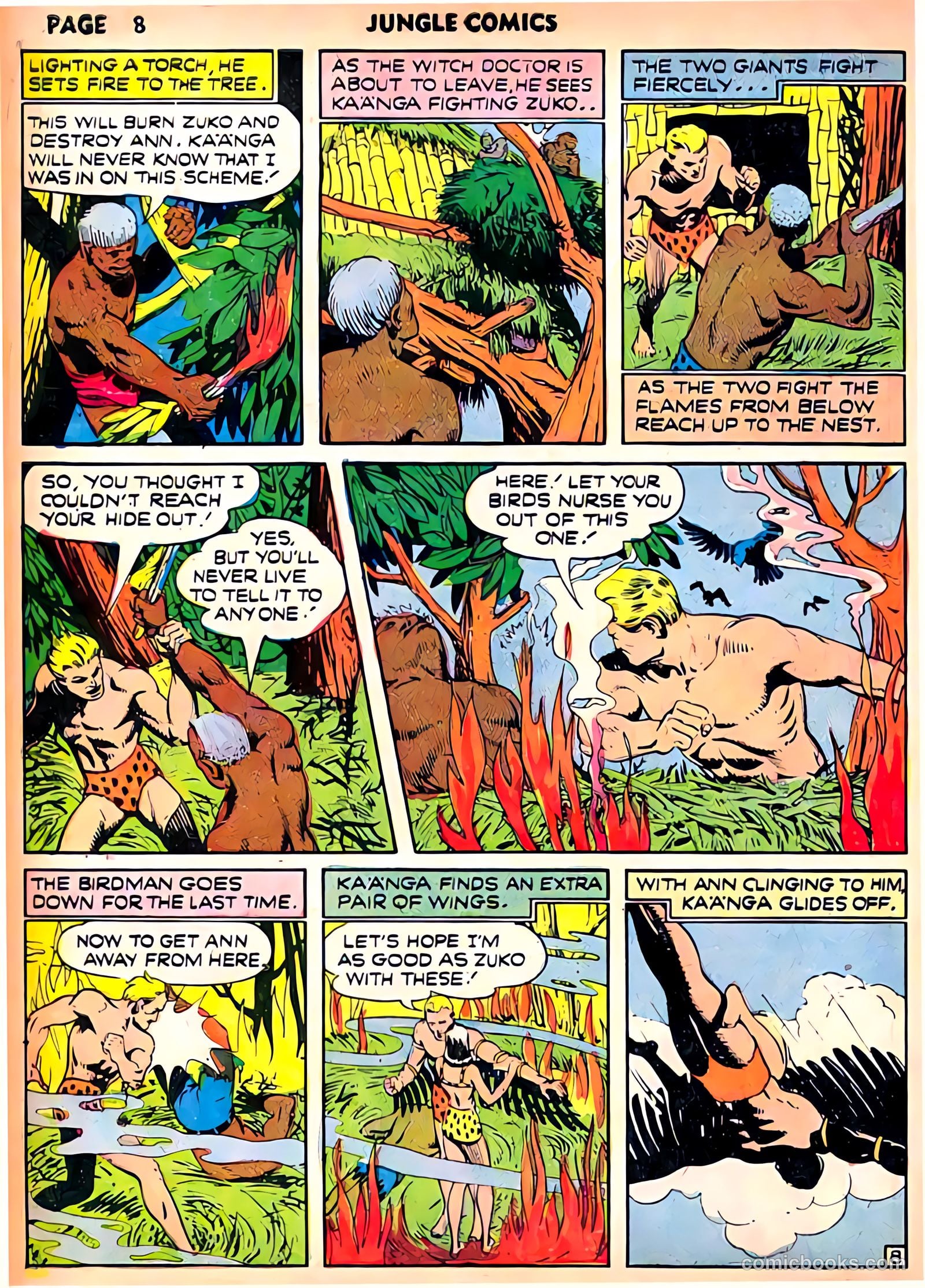 Jungle Comics #22 (1941) — page 10 of 68