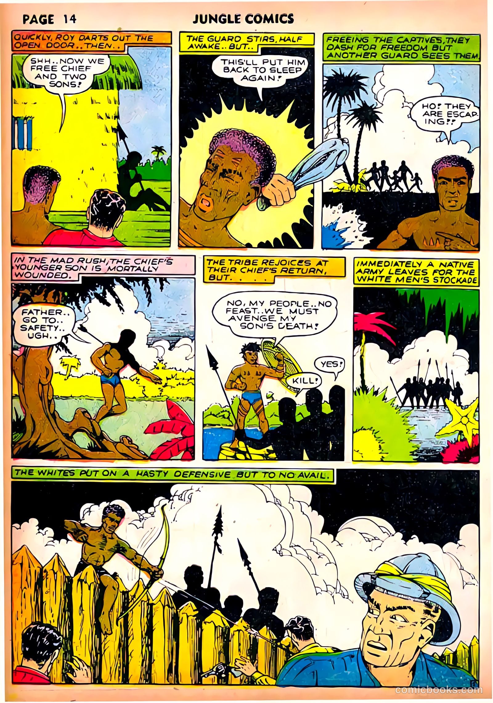 Jungle Comics #22 (1941) — page 16 of 68