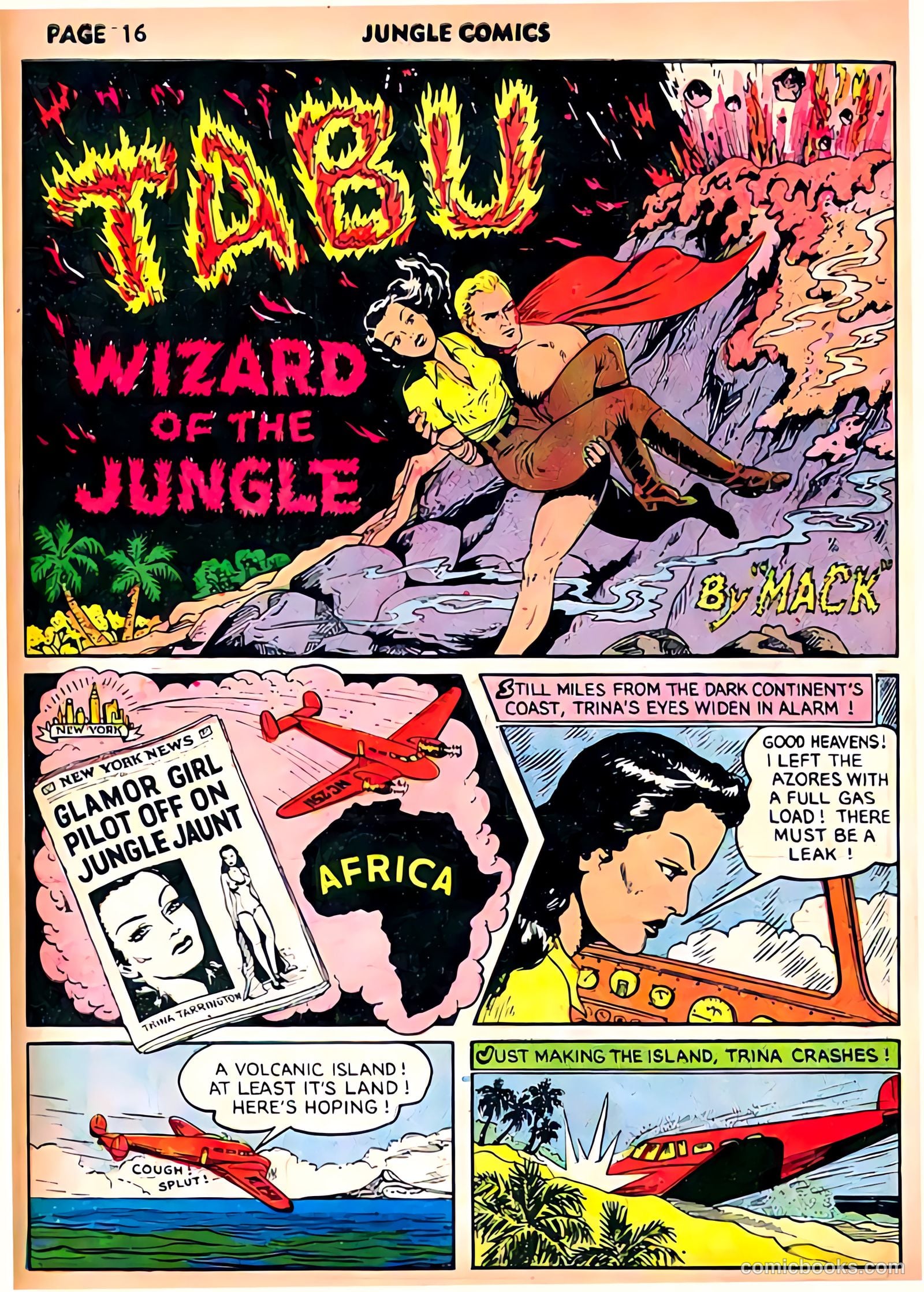 Jungle Comics #22 (1941) — page 18 of 68