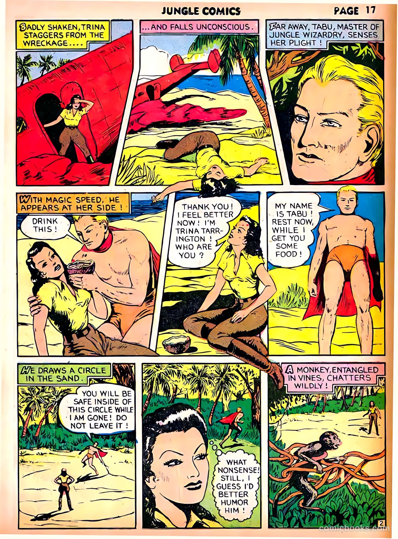 Jungle Comics #22 (1941) — page 19 of 68