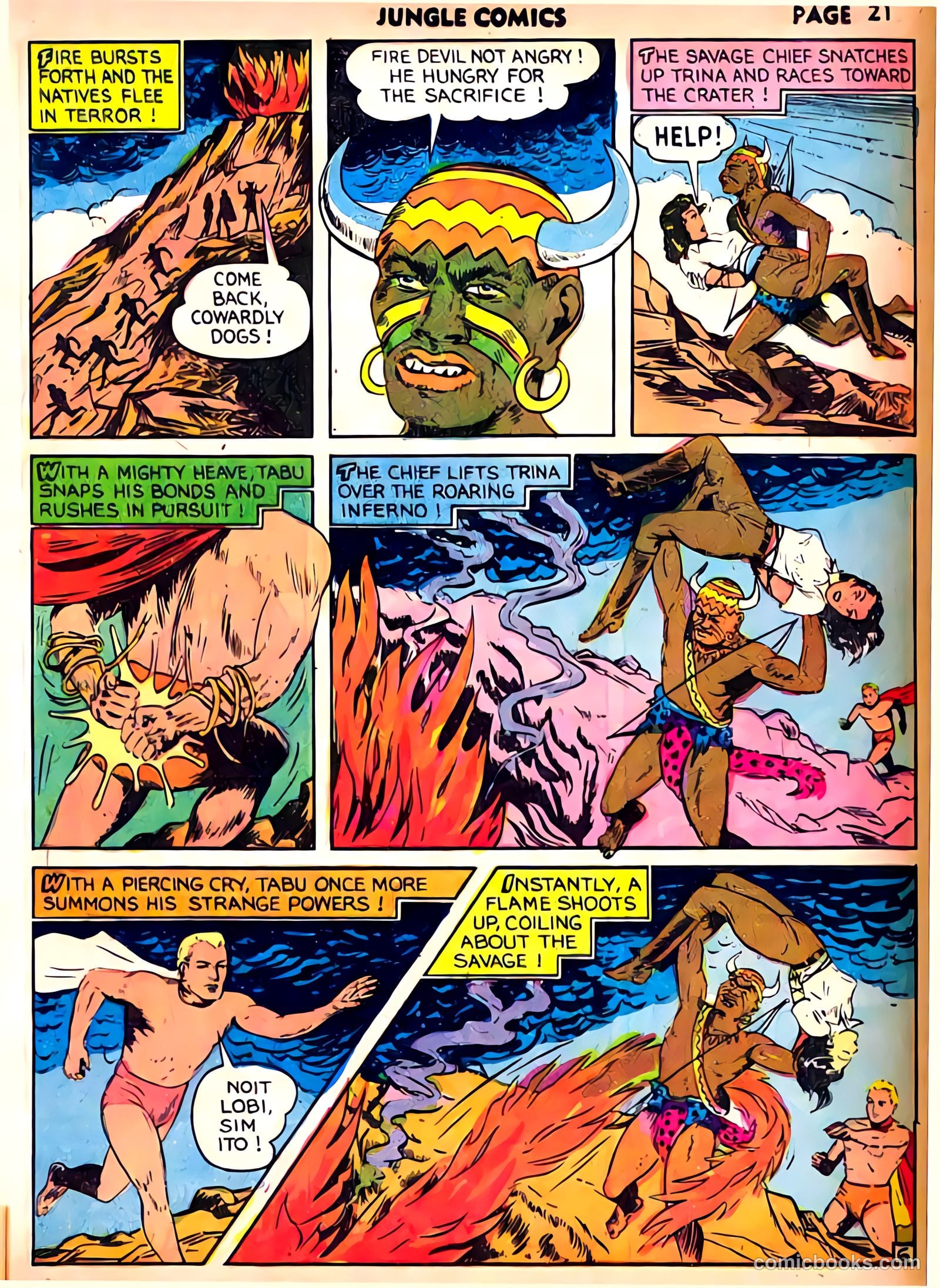 Jungle Comics #22 (1941) — page 23 of 68