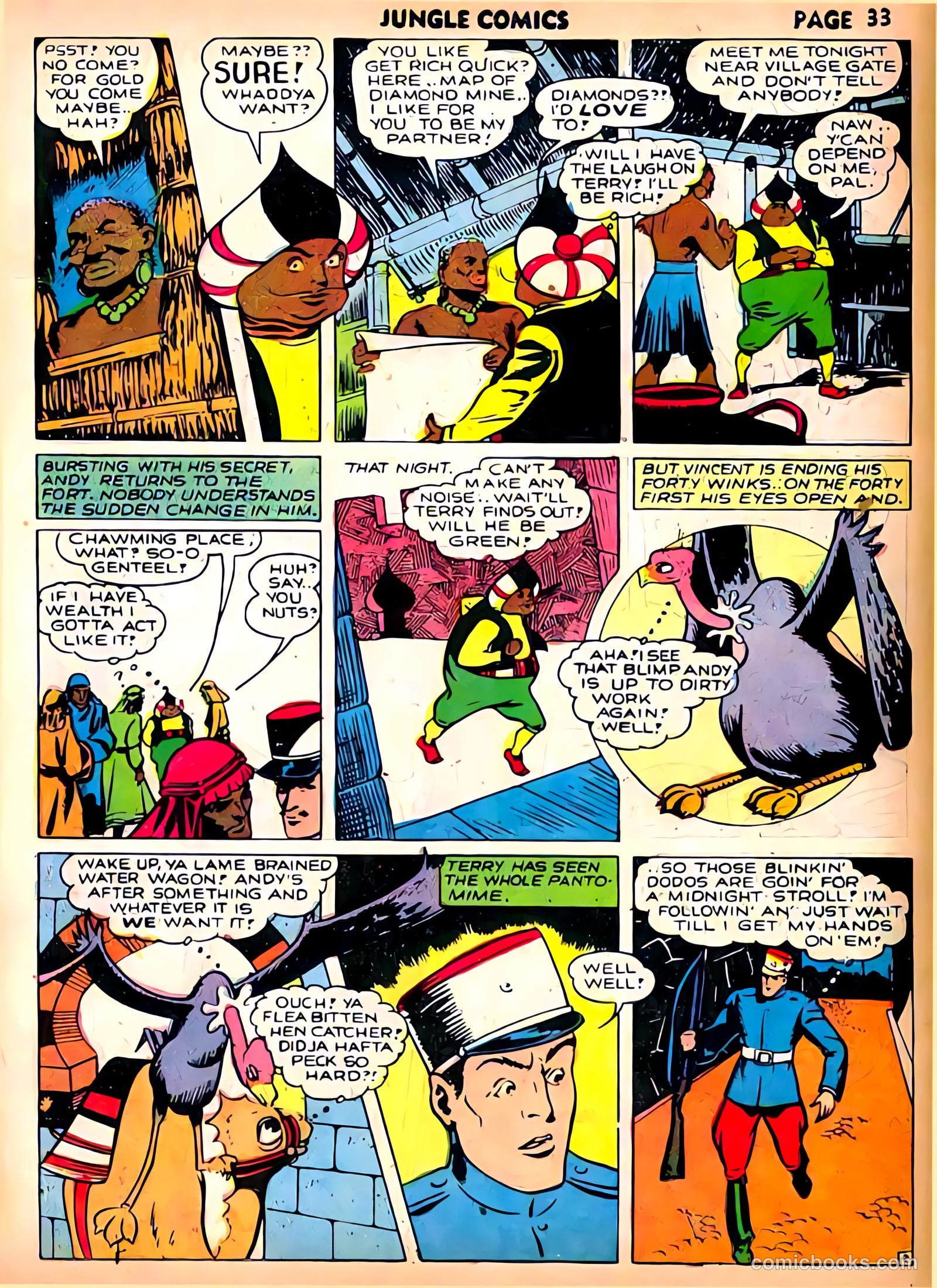 Jungle Comics #22 (1941) — page 35 of 68