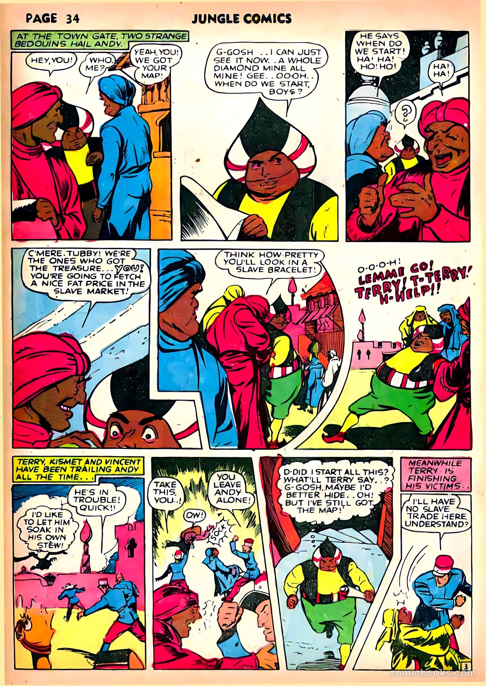 Jungle Comics #22 (1941) — page 36 of 68