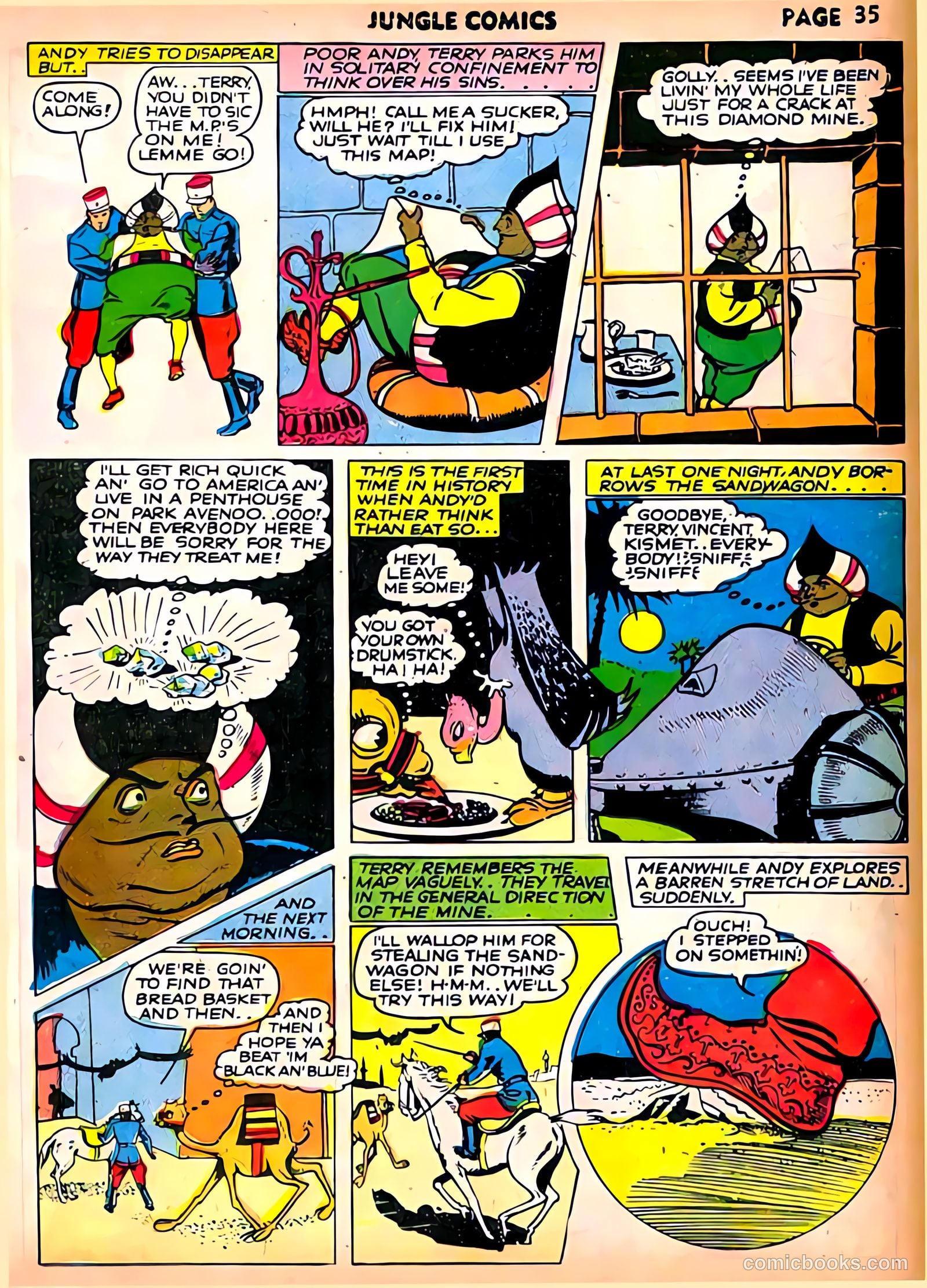 Jungle Comics #22 (1941) — page 37 of 68