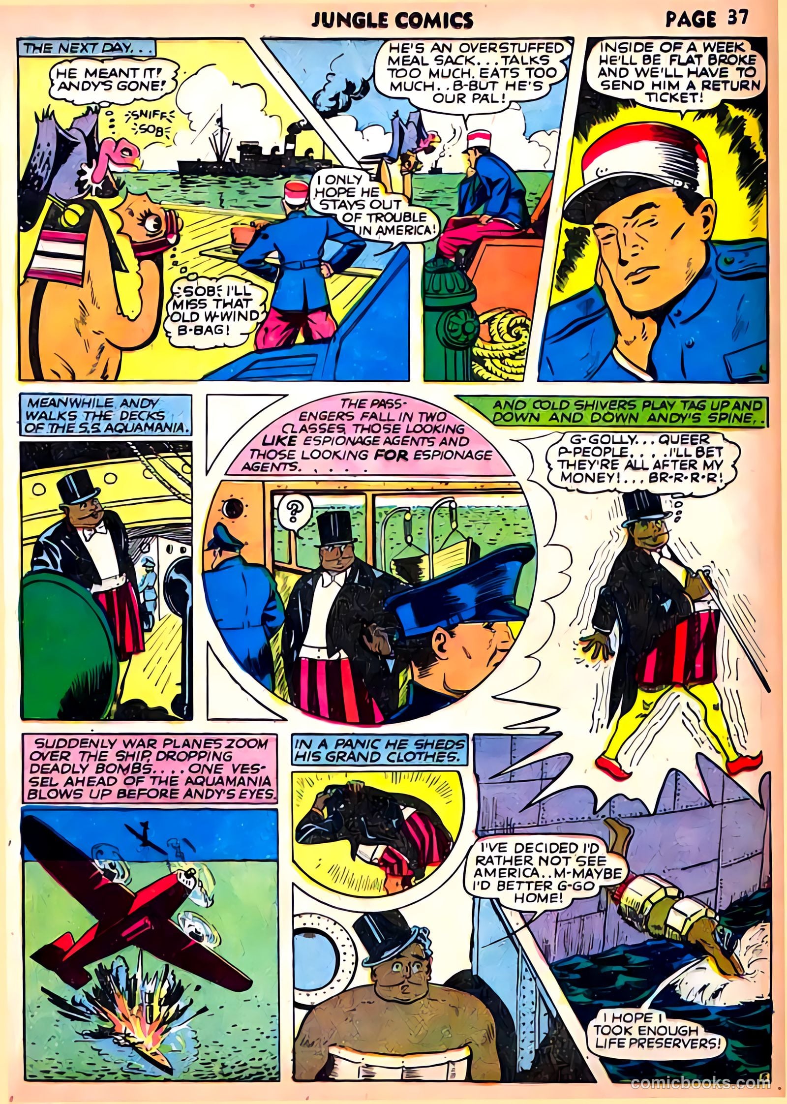 Jungle Comics #22 (1941) — page 39 of 68
