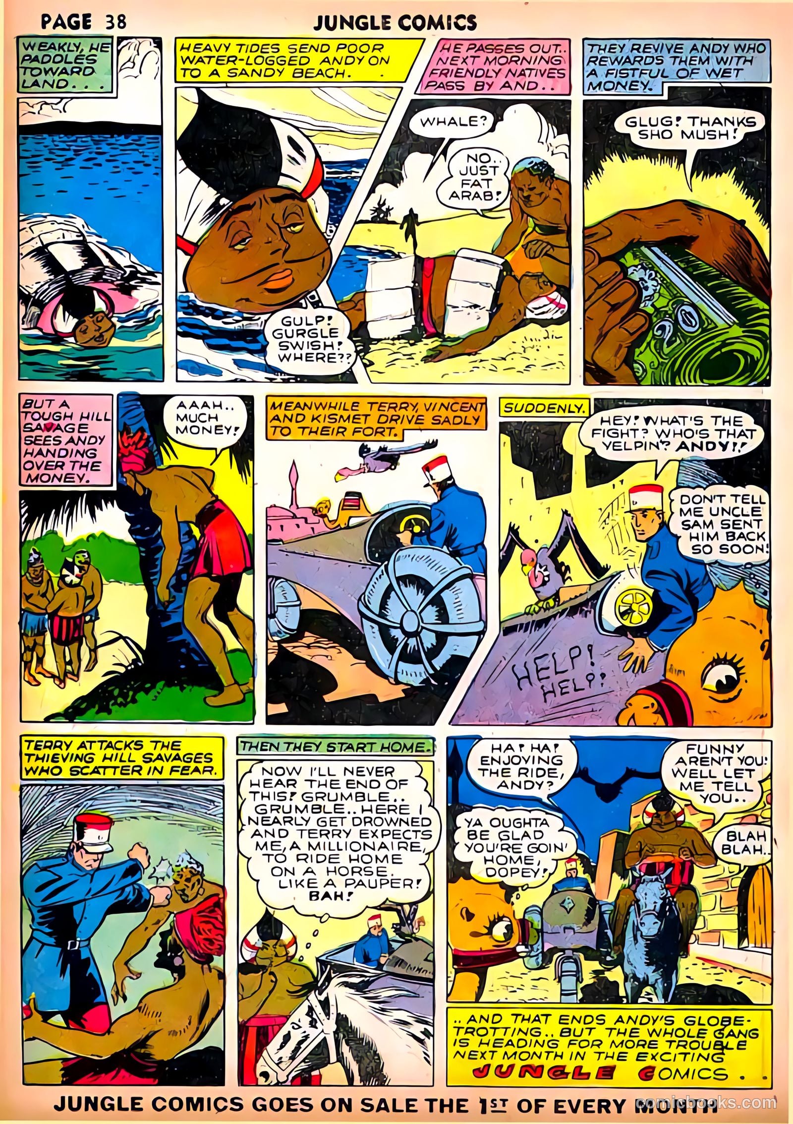 Jungle Comics #22 (1941) — page 40 of 68