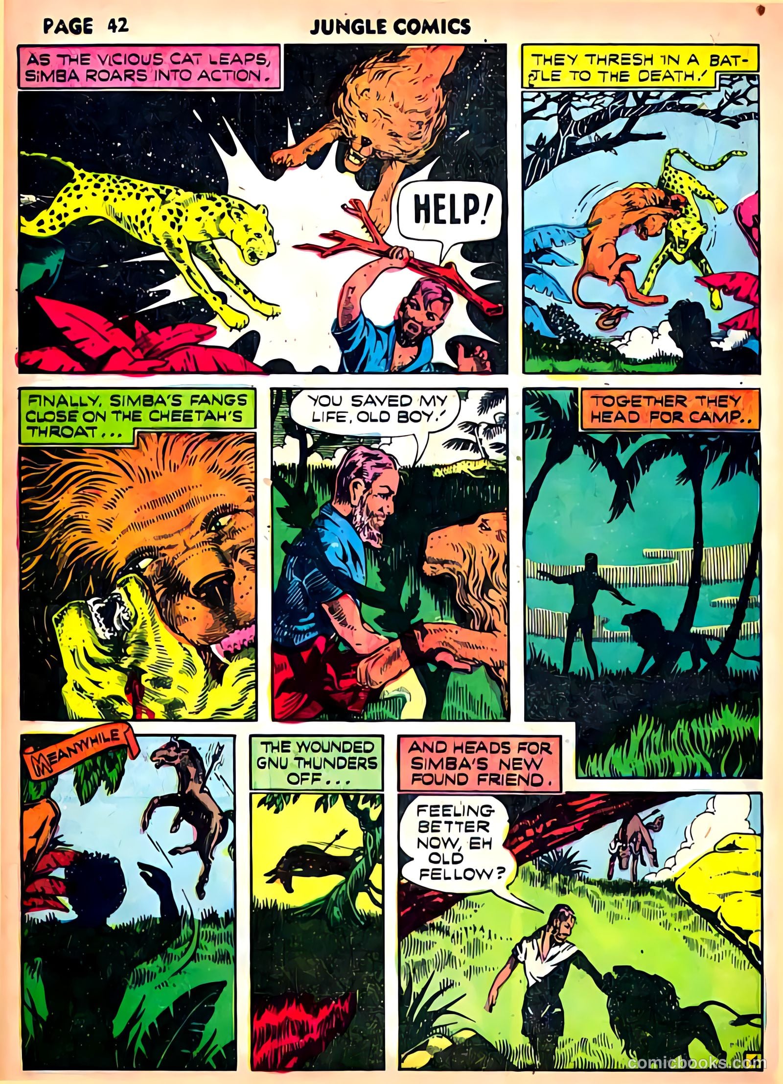Jungle Comics #22 (1941) — page 44 of 68