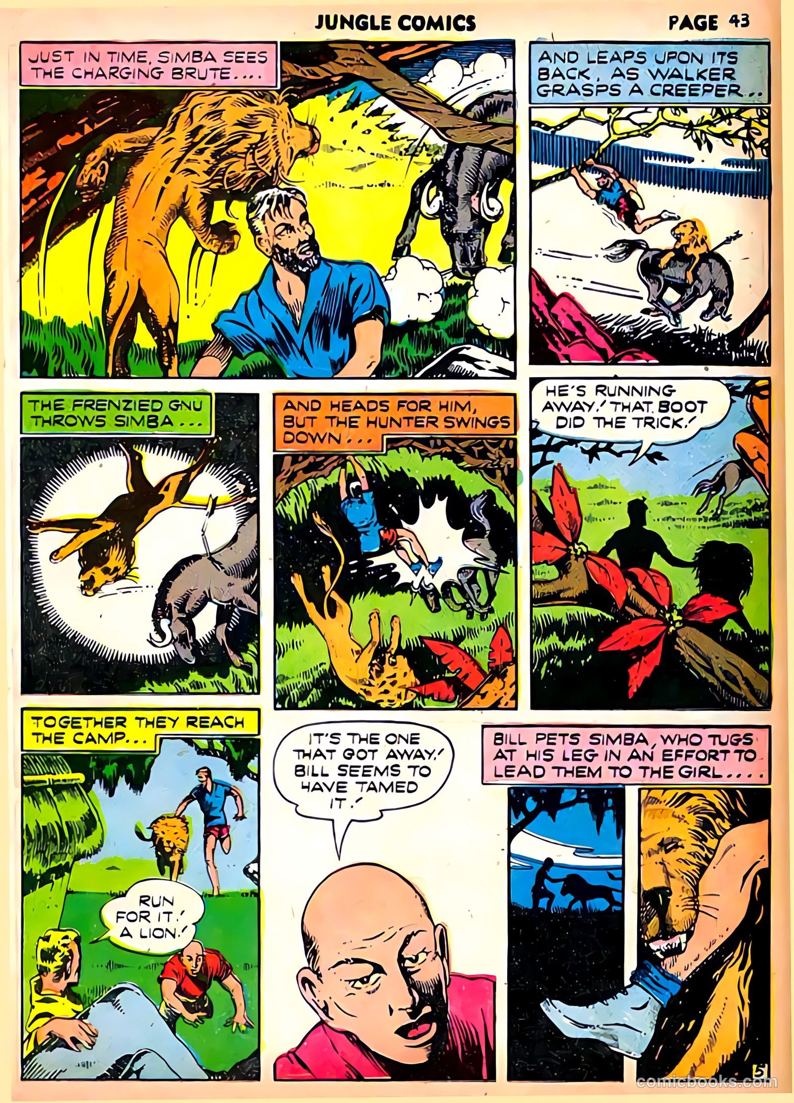 Jungle Comics #22 (1941) — page 45 of 68