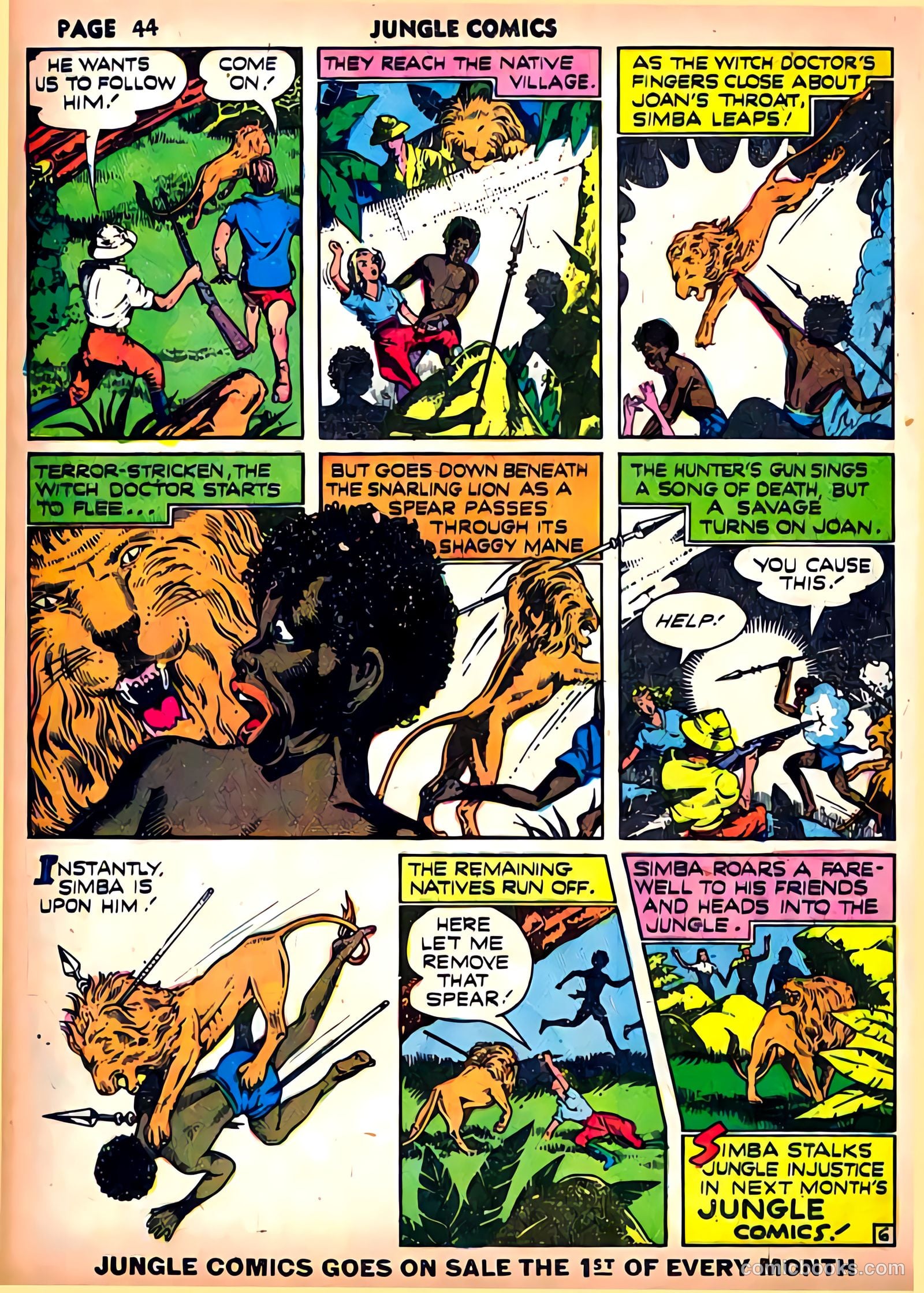 Jungle Comics #22 (1941) — page 46 of 68
