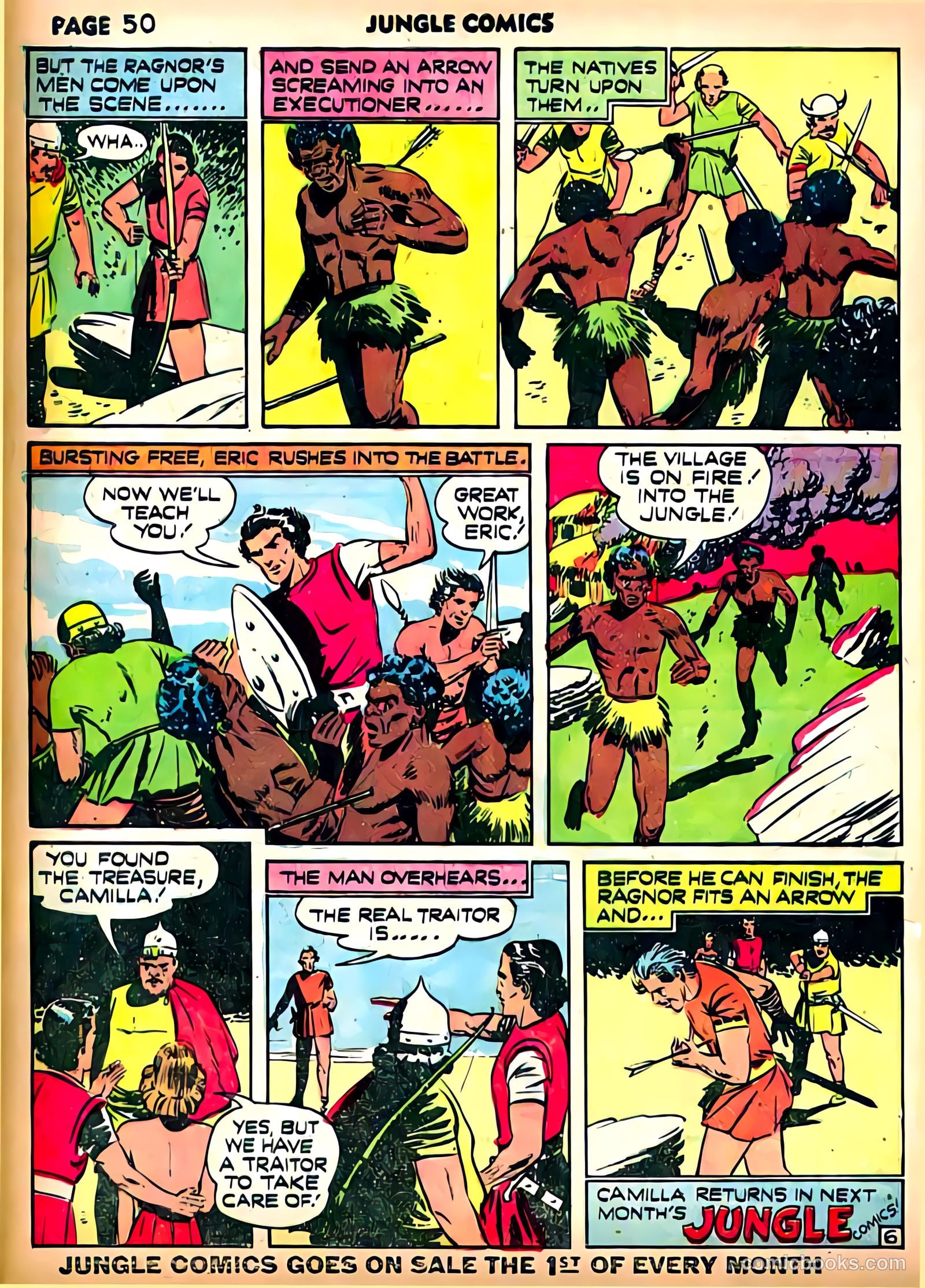 Jungle Comics #22 (1941) — page 52 of 68