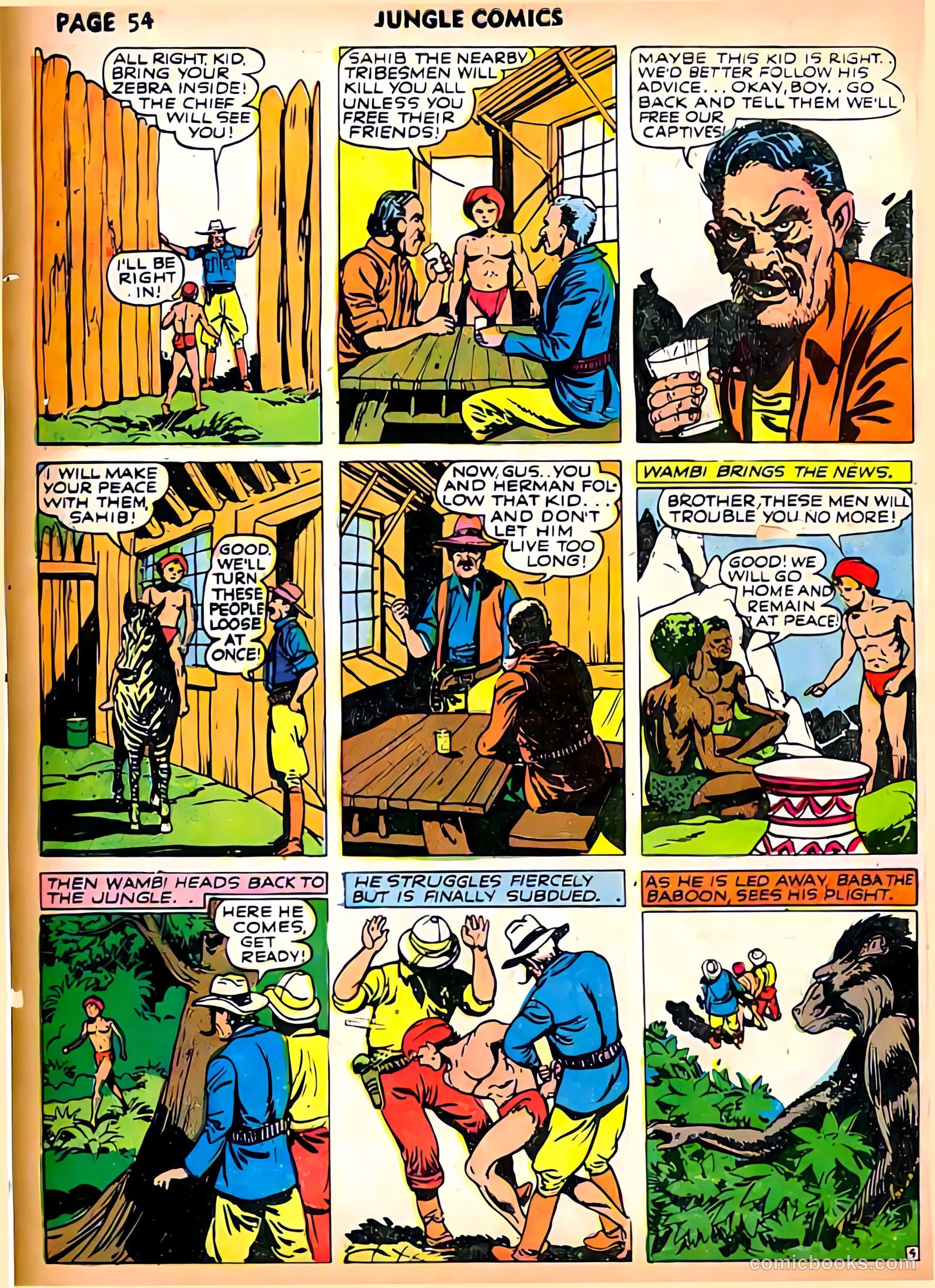 Jungle Comics #22 (1941) — page 56 of 68