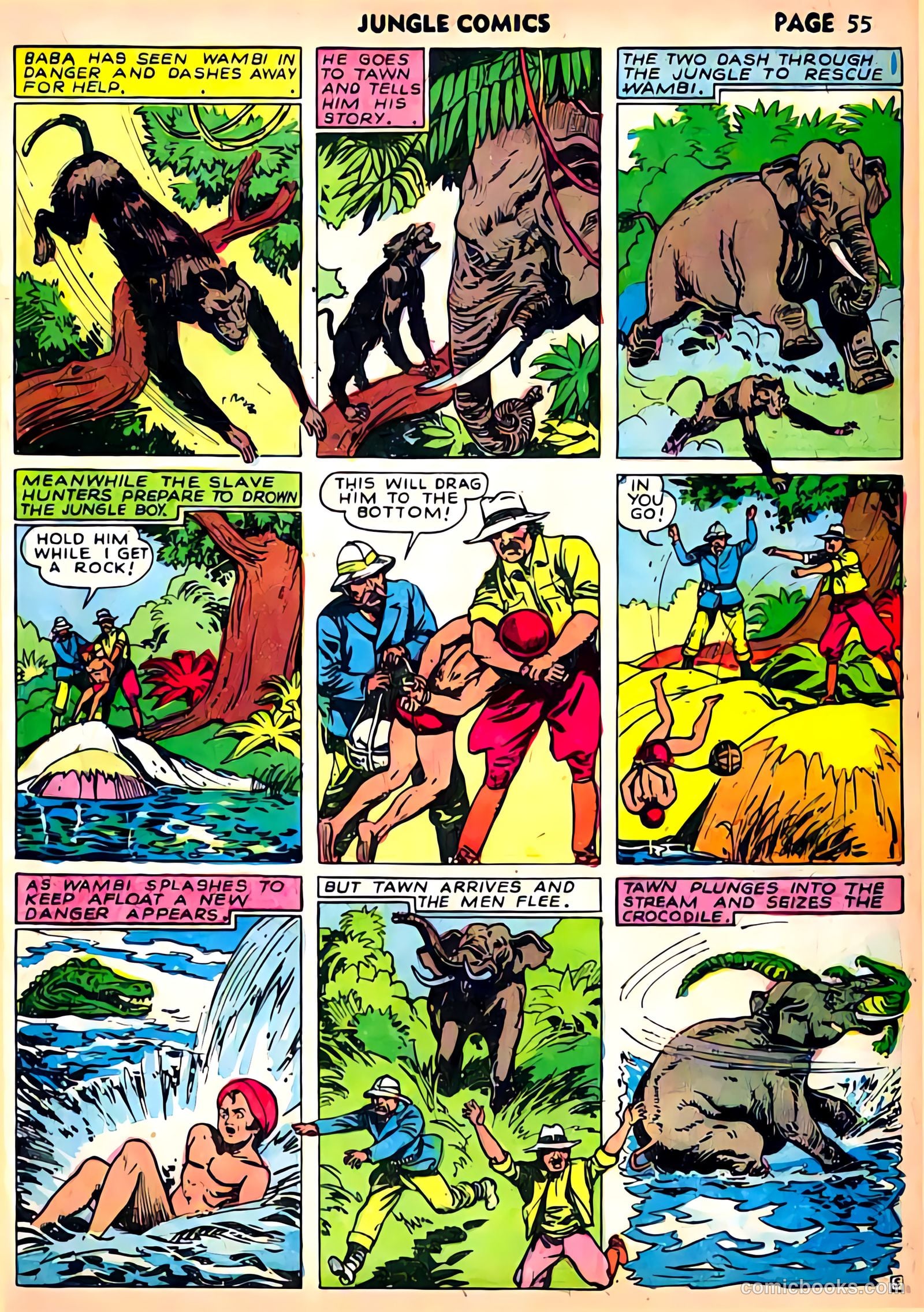 Jungle Comics #22 (1941) — page 57 of 68