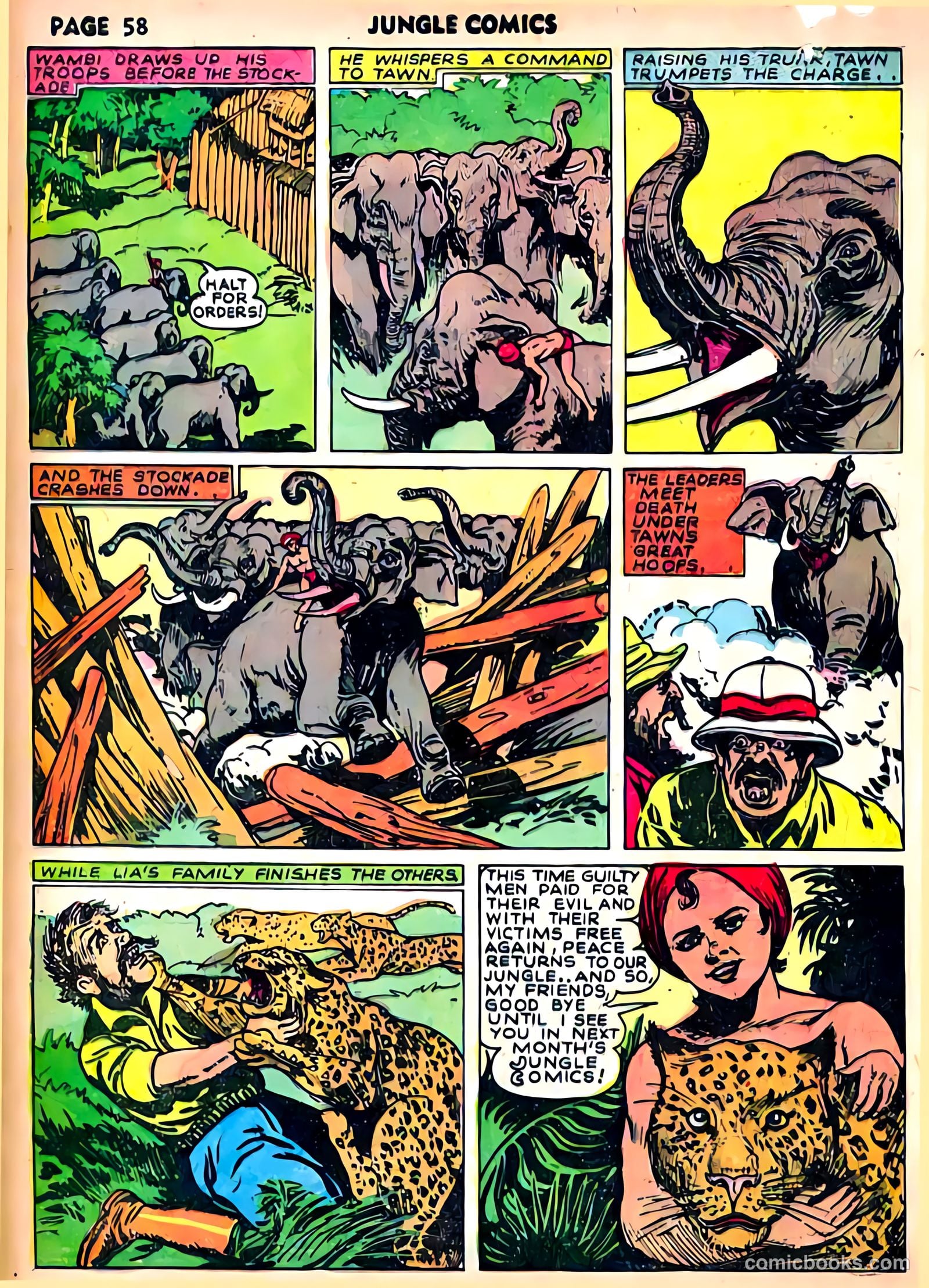 Jungle Comics #22 (1941) — page 60 of 68