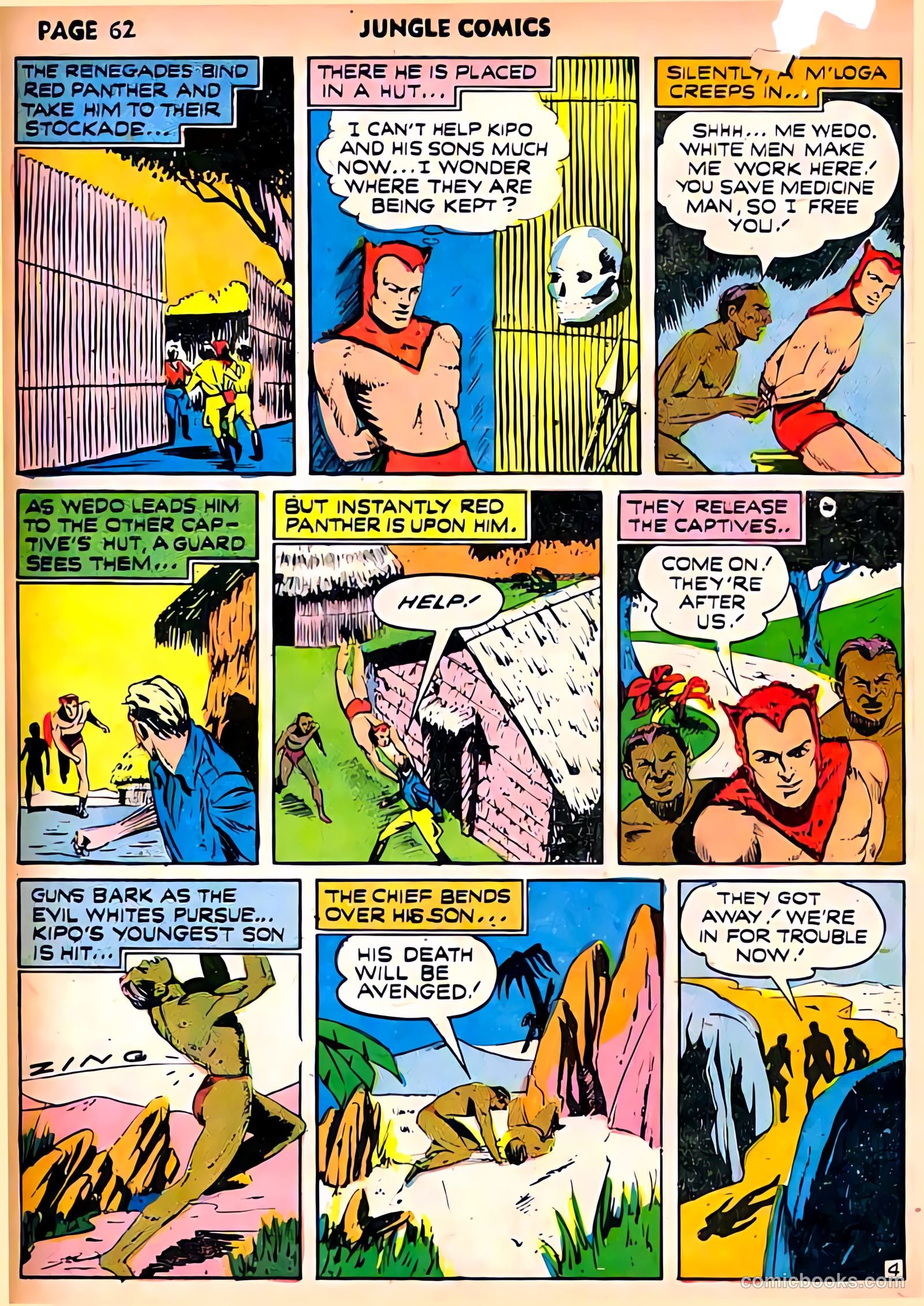 Jungle Comics #22 (1941) — page 64 of 68