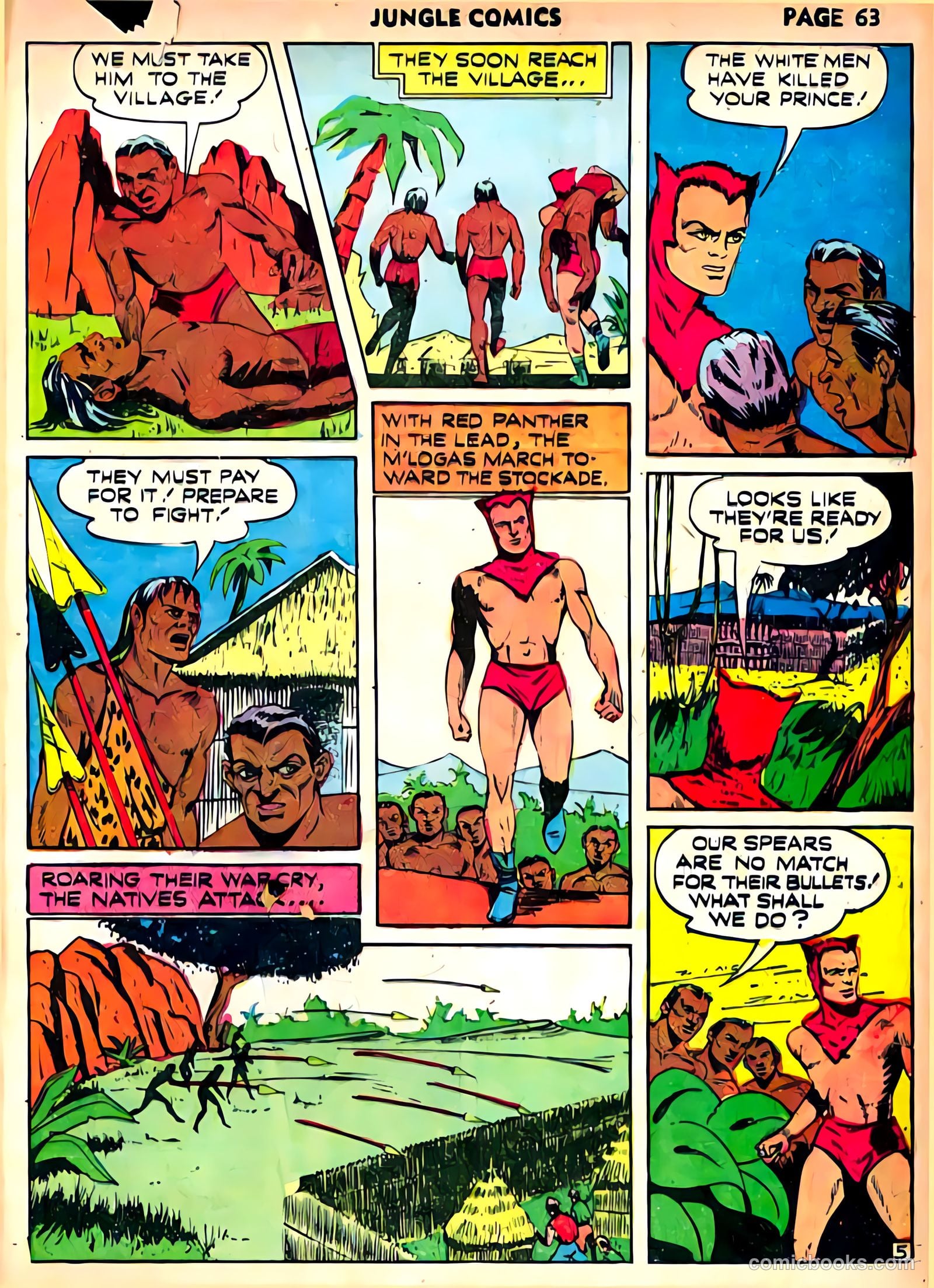 Jungle Comics #22 (1941) — page 65 of 68