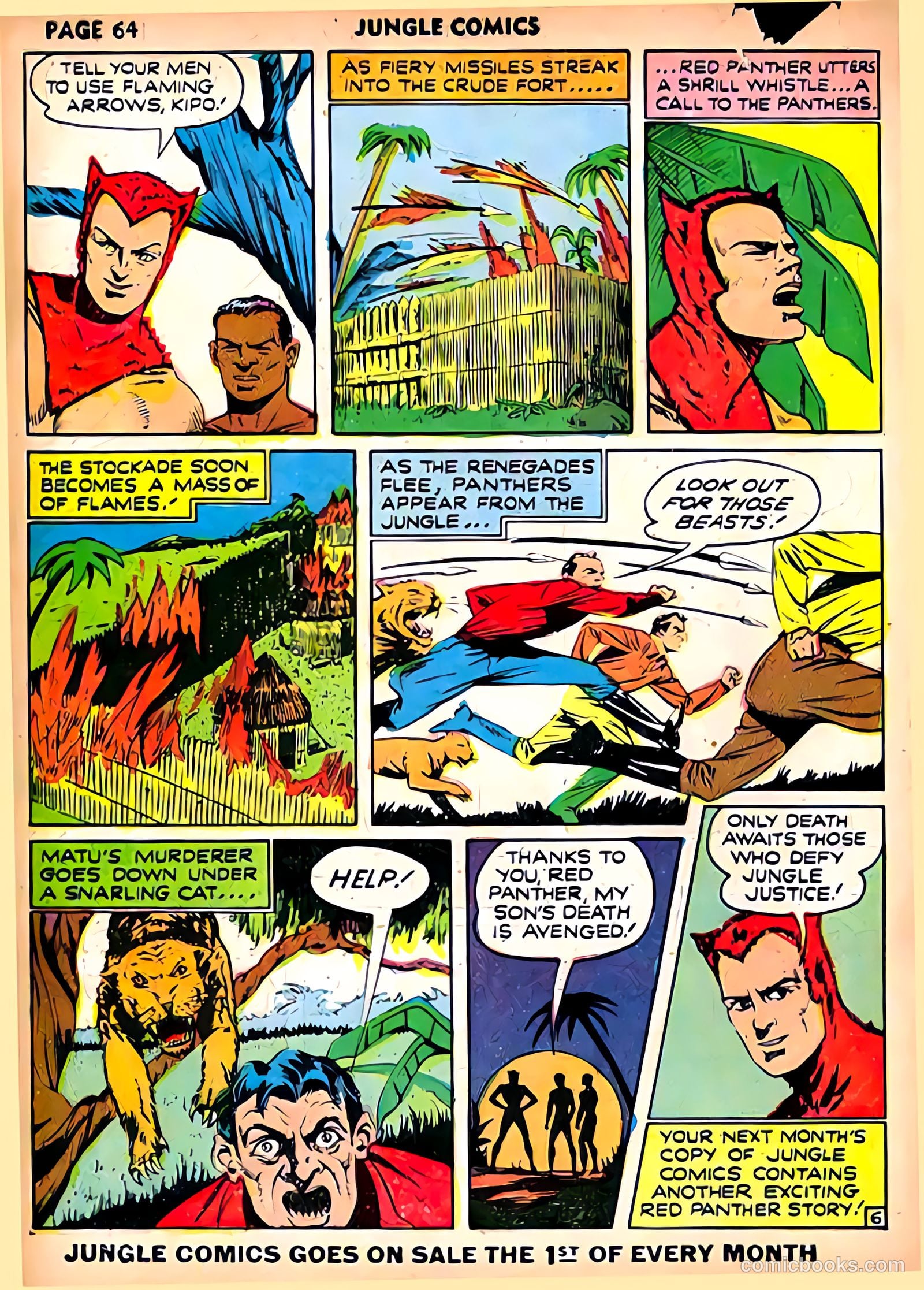 Jungle Comics #22 (1941) — page 66 of 68