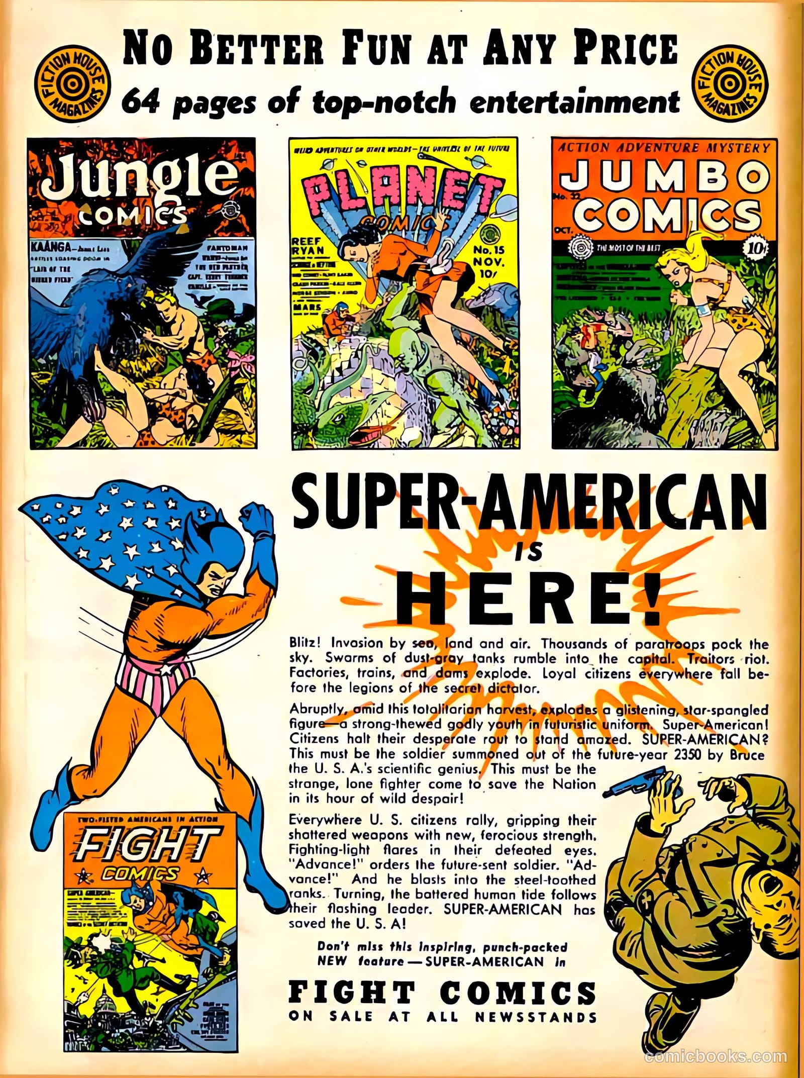 Jungle Comics #22 (1941) — page 67 of 68