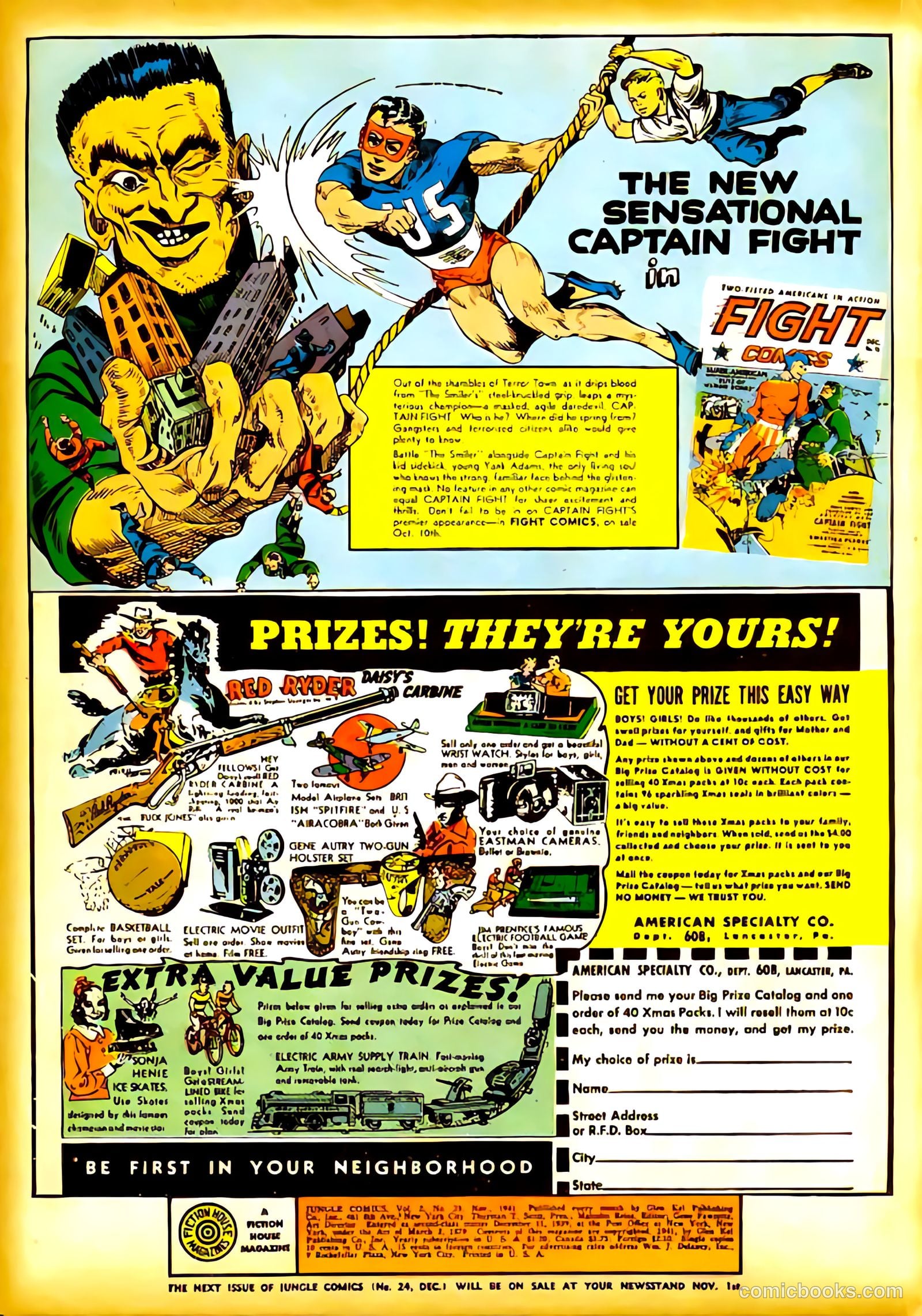 Jungle Comics #23 (1941) — page 2 of 70