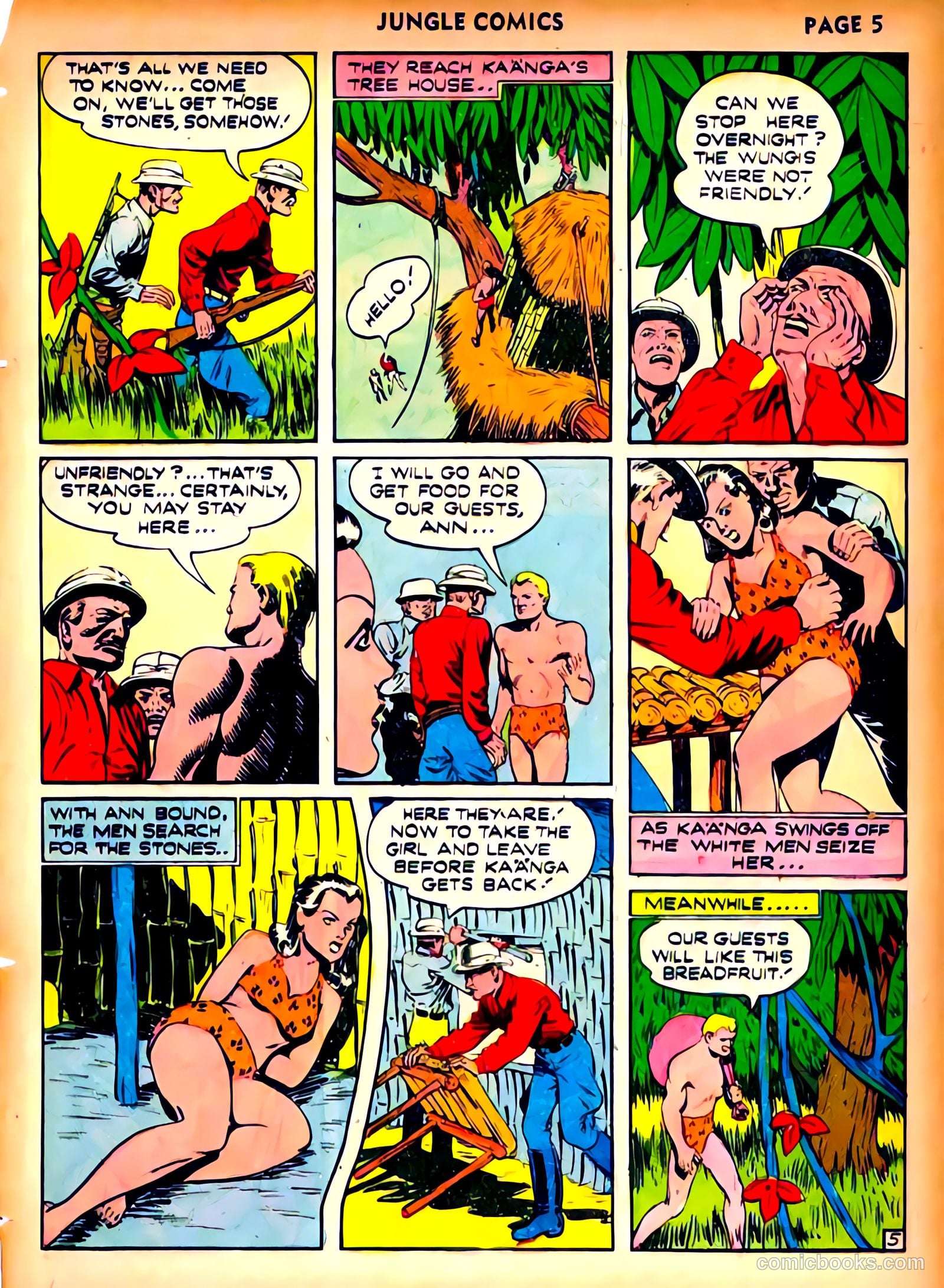 Jungle Comics #23 (1941) — page 7 of 70