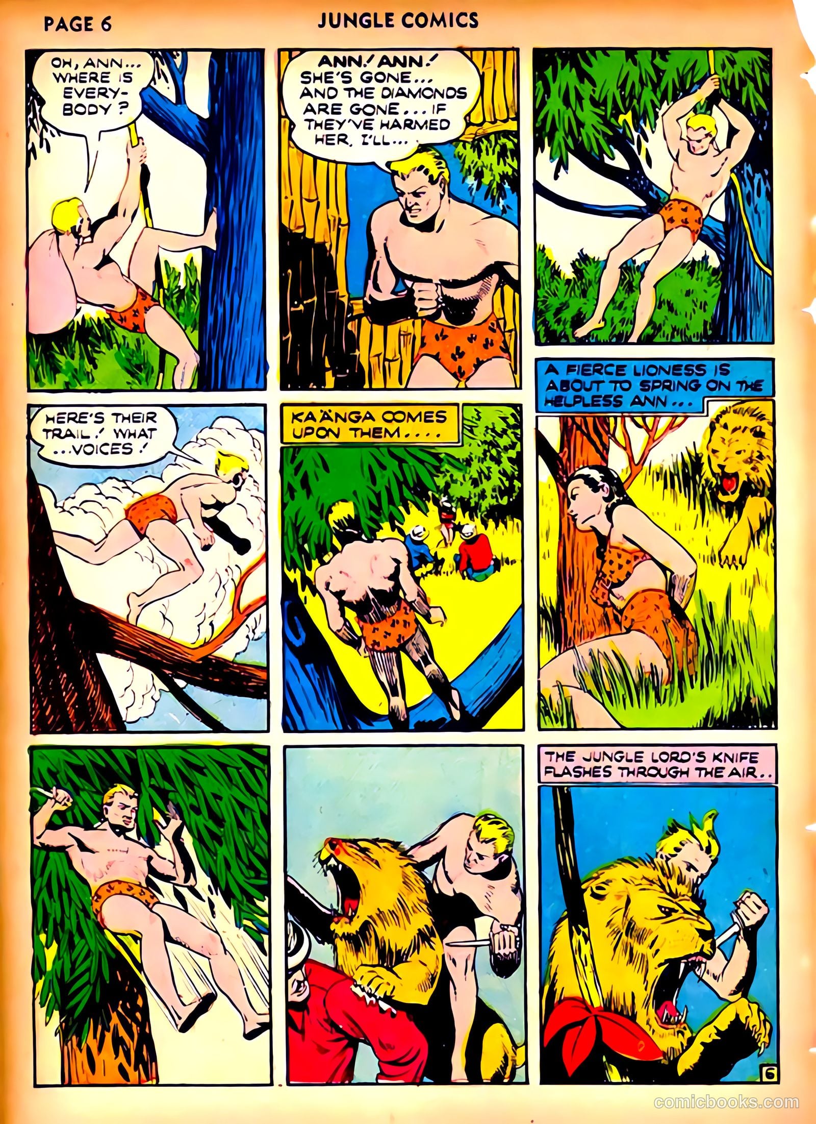 Jungle Comics #23 (1941) — page 8 of 70
