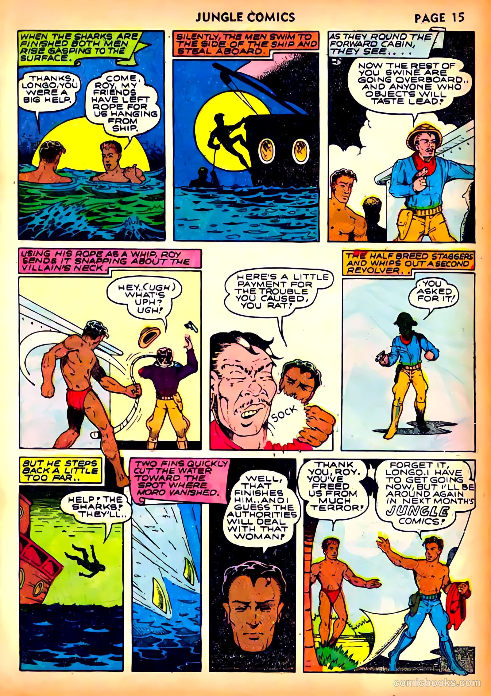 Jungle Comics #23 (1941) — page 19 of 70