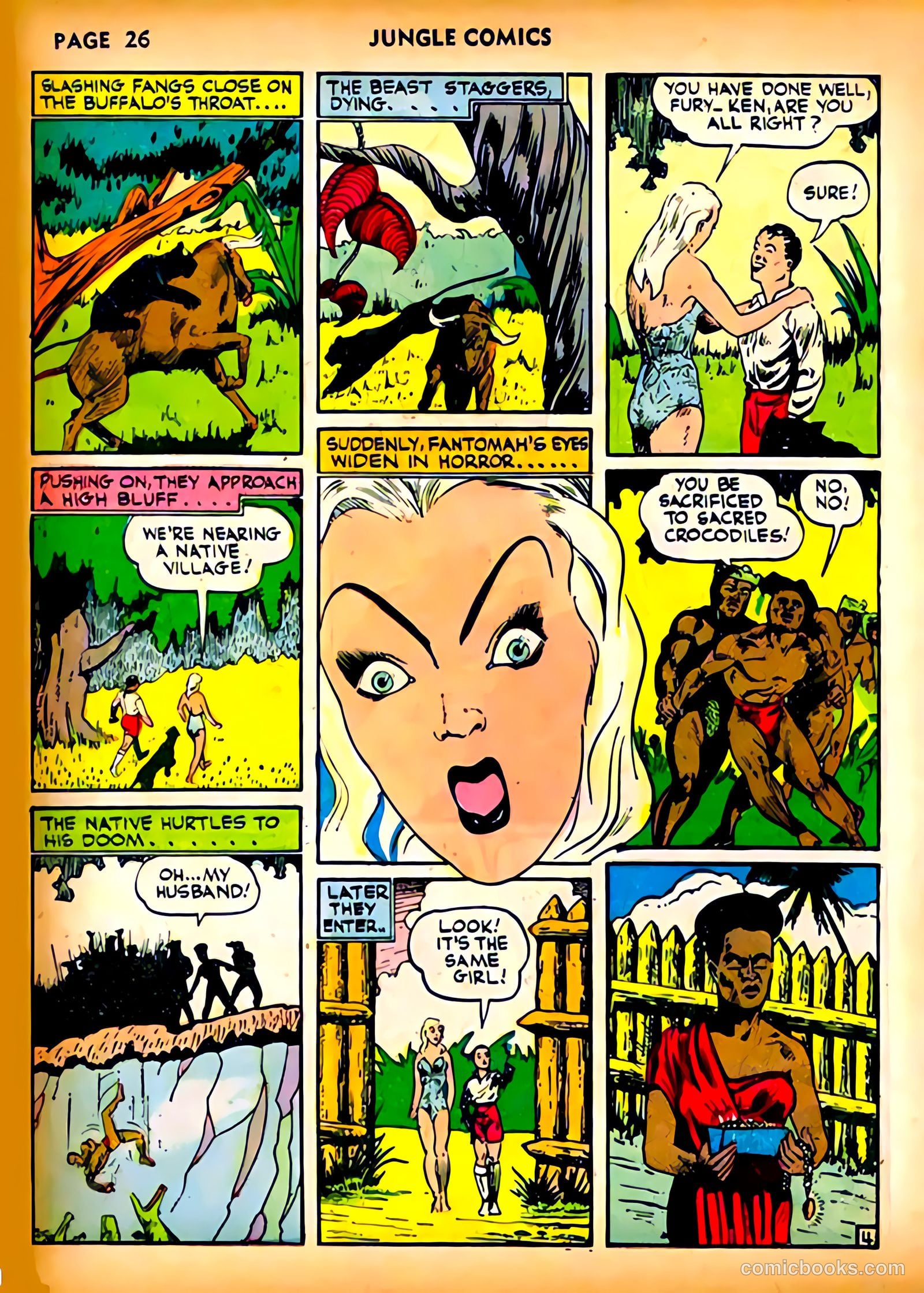 Jungle Comics #23 (1941) — page 30 of 70
