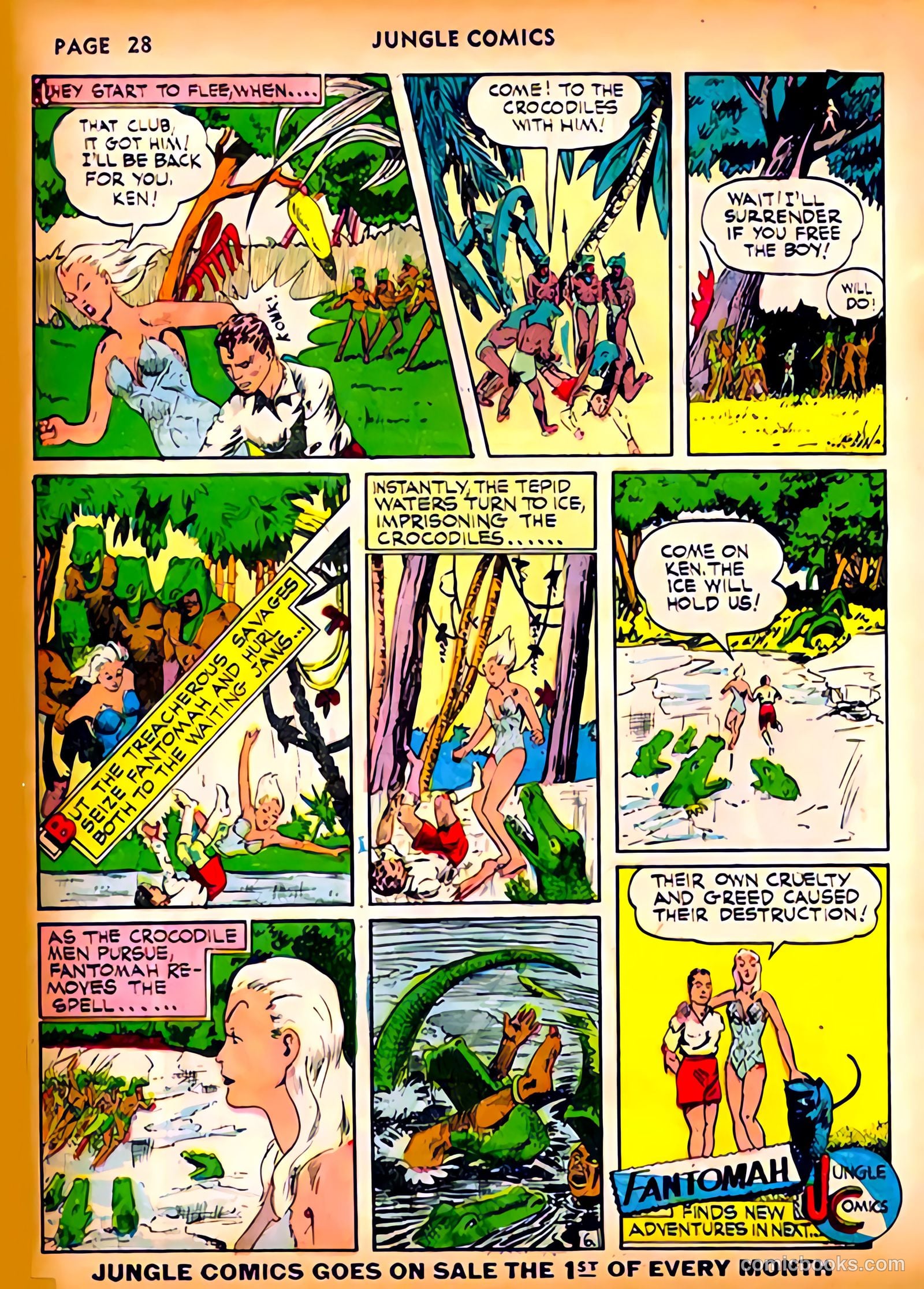 Jungle Comics #23 (1941) — page 32 of 70