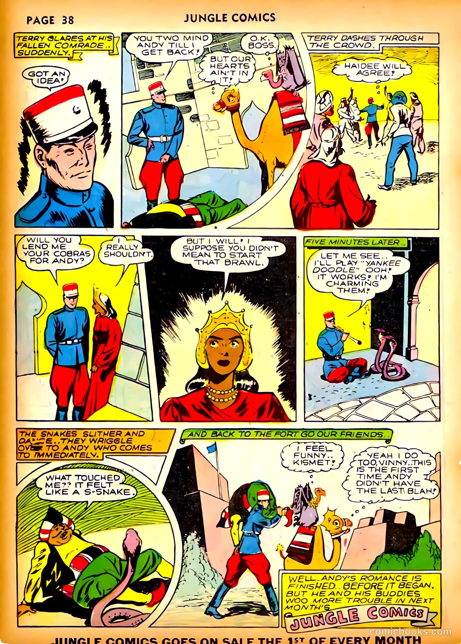 Jungle Comics #23 (1941) — page 42 of 70
