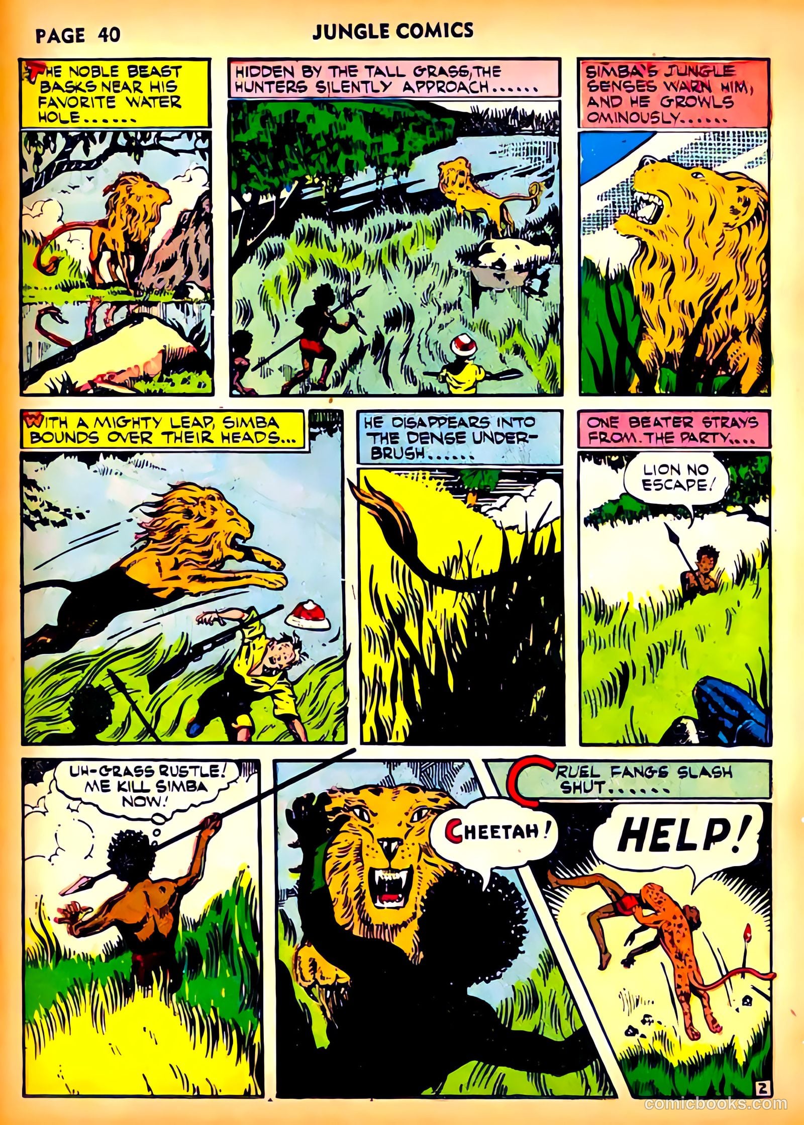 Jungle Comics #23 (1941) — page 44 of 70