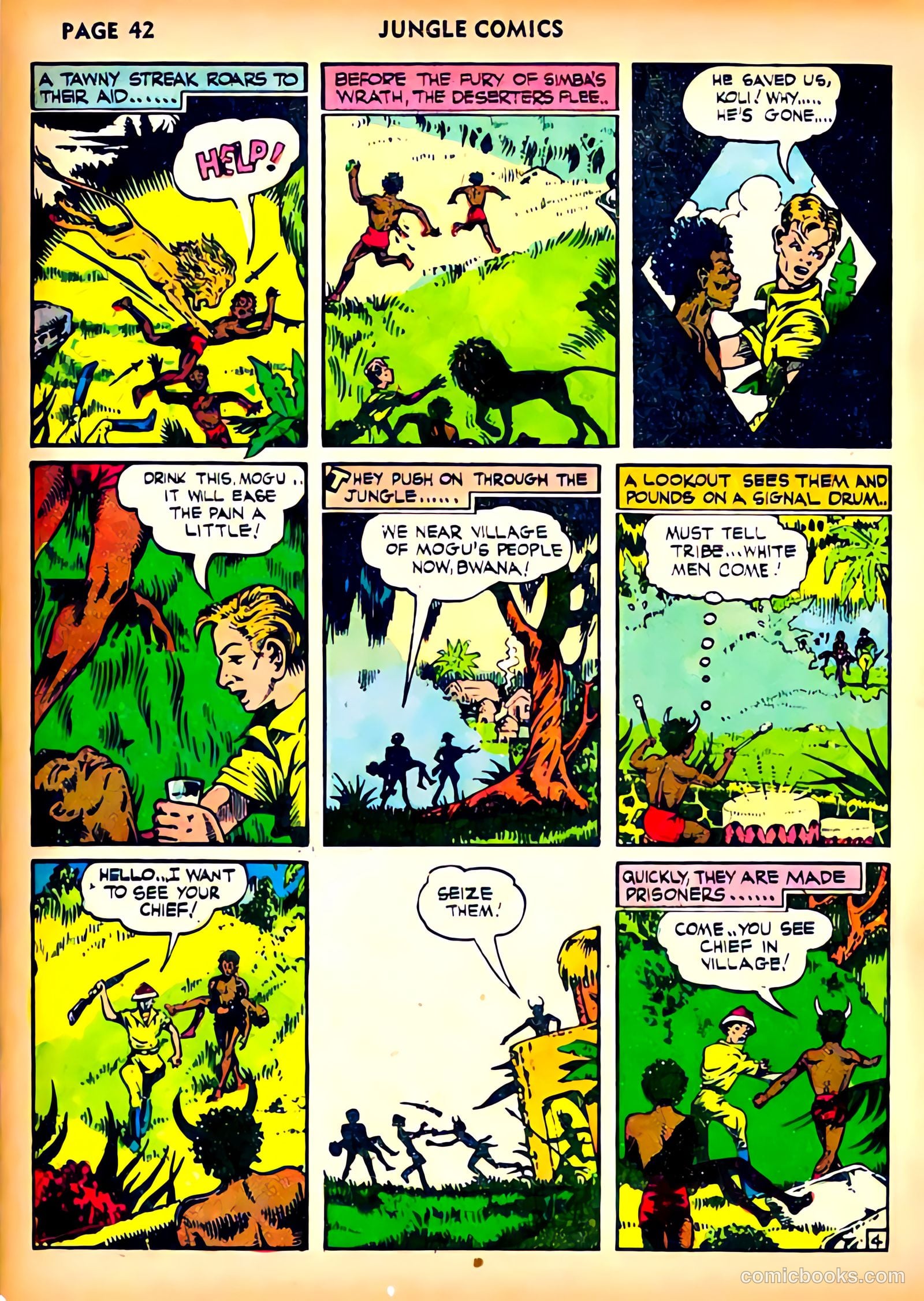 Jungle Comics #23 (1941) — page 46 of 70