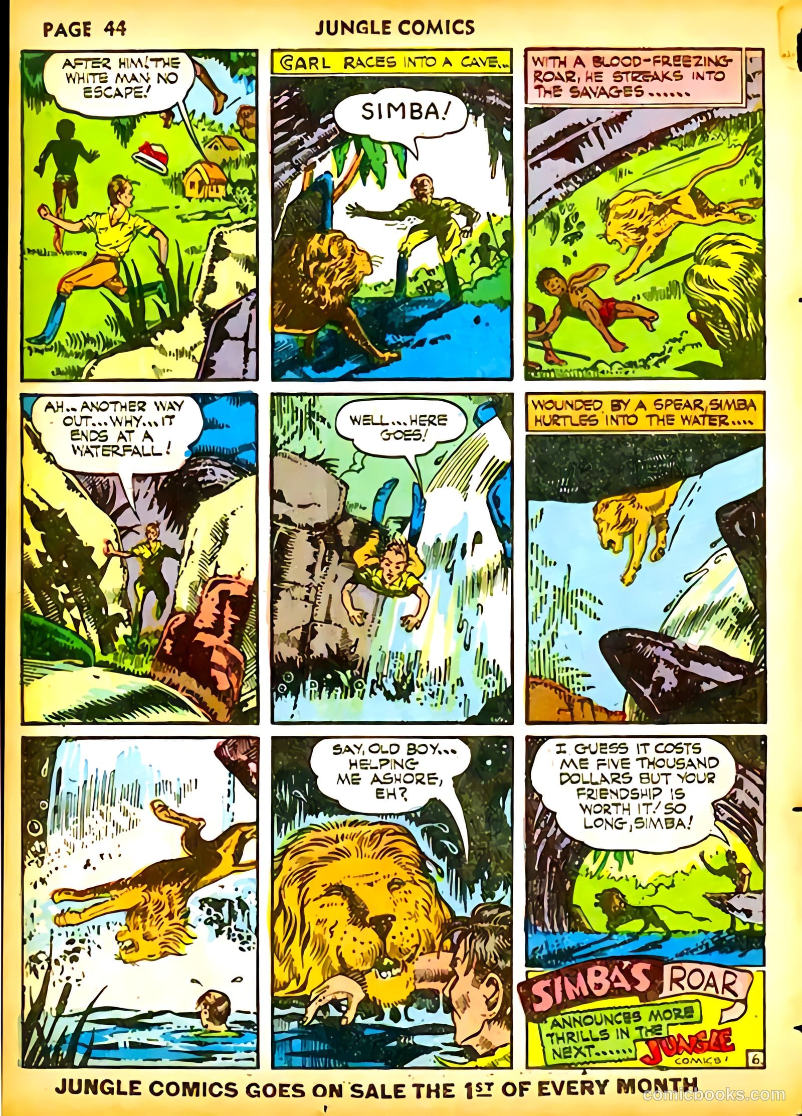 Jungle Comics #23 (1941) — page 48 of 70