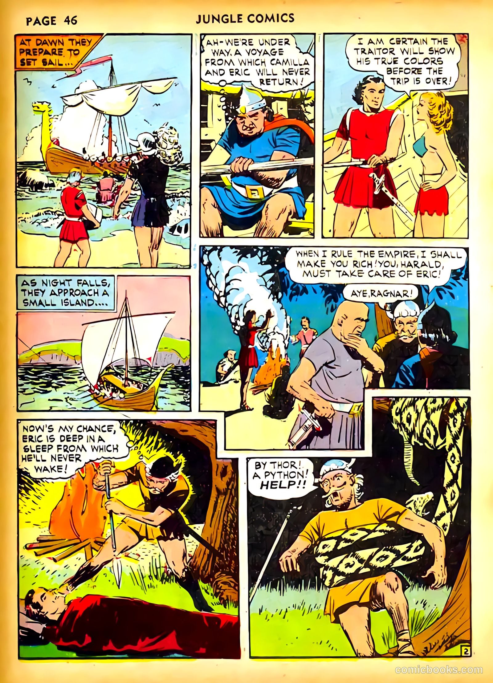 Jungle Comics #23 (1941) — page 50 of 70