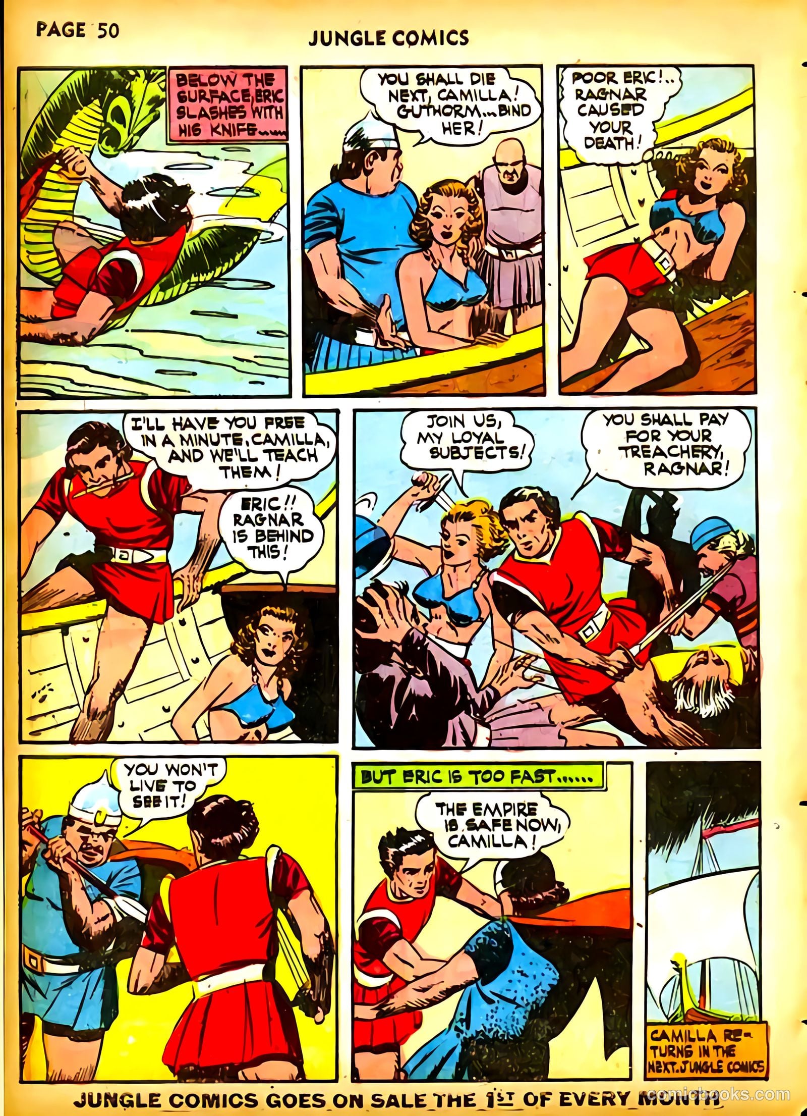 Jungle Comics #23 (1941) — page 54 of 70