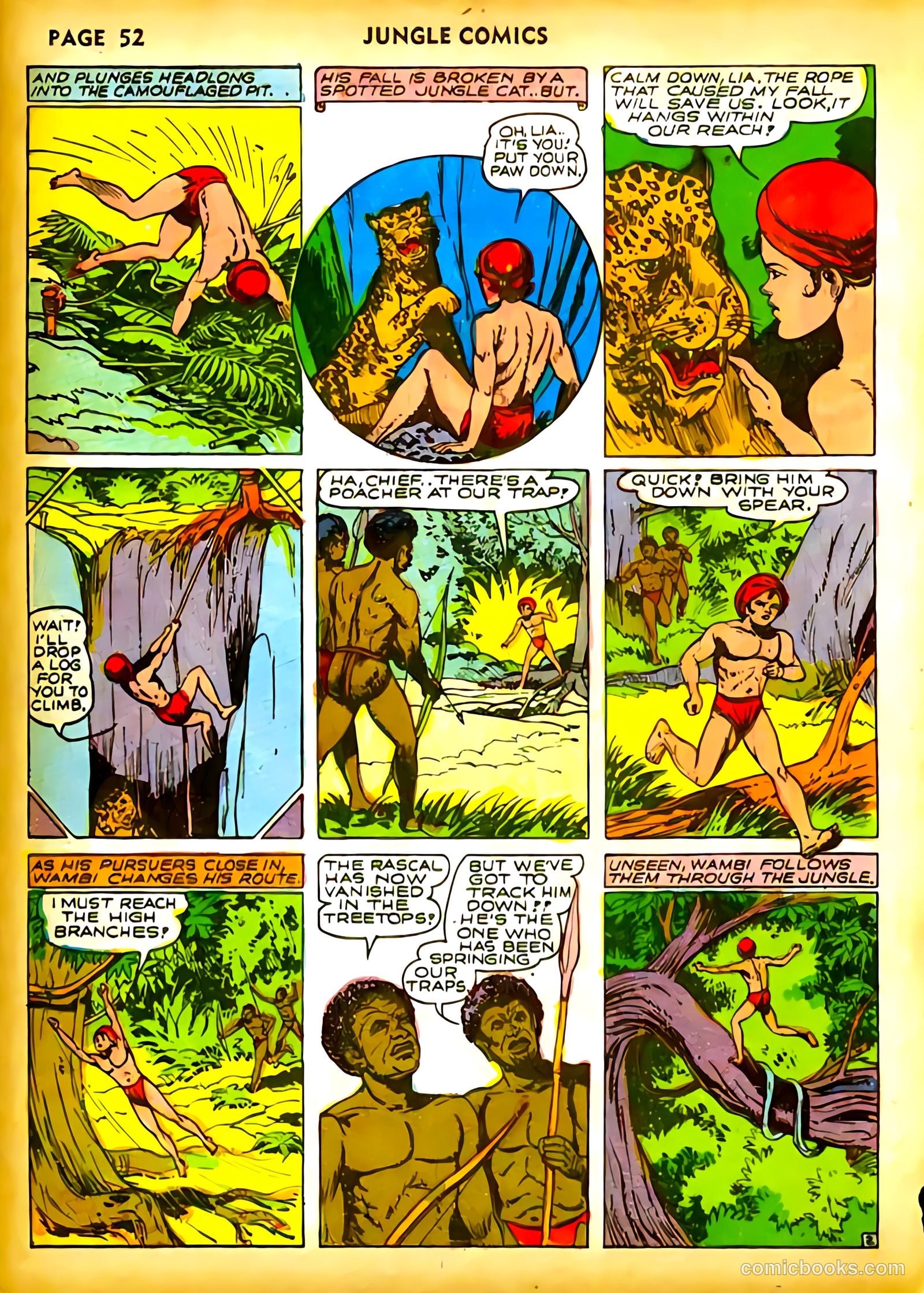 Jungle Comics #23 (1941) — page 56 of 70
