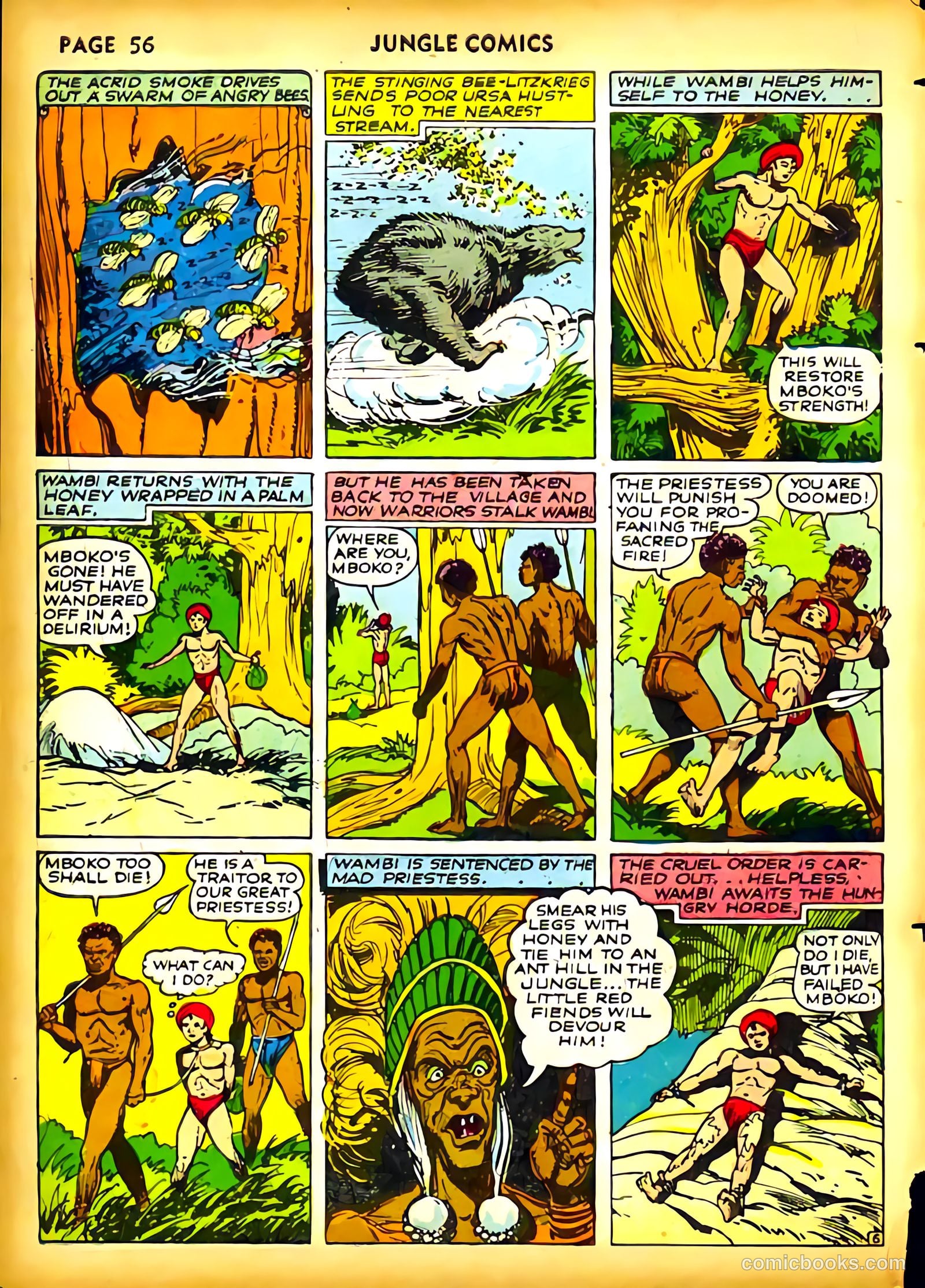 Jungle Comics #23 (1941) — page 60 of 70