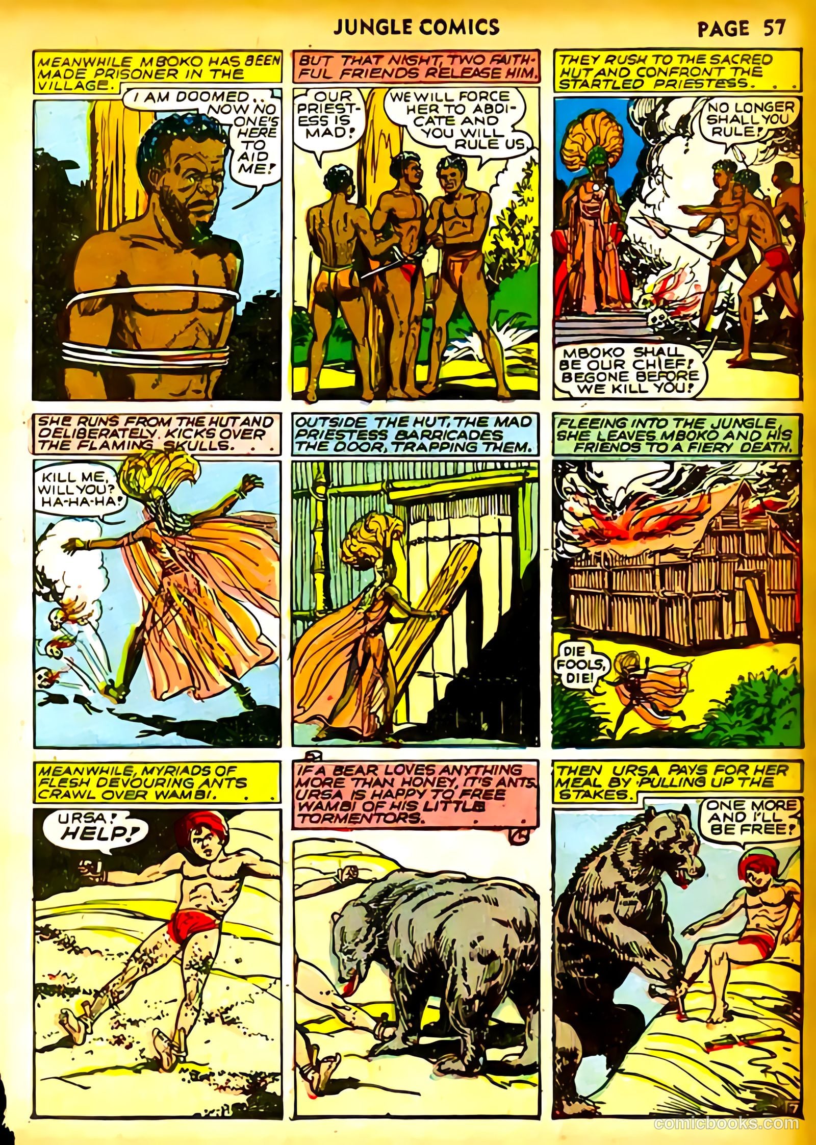 Jungle Comics #23 (1941) — page 61 of 70